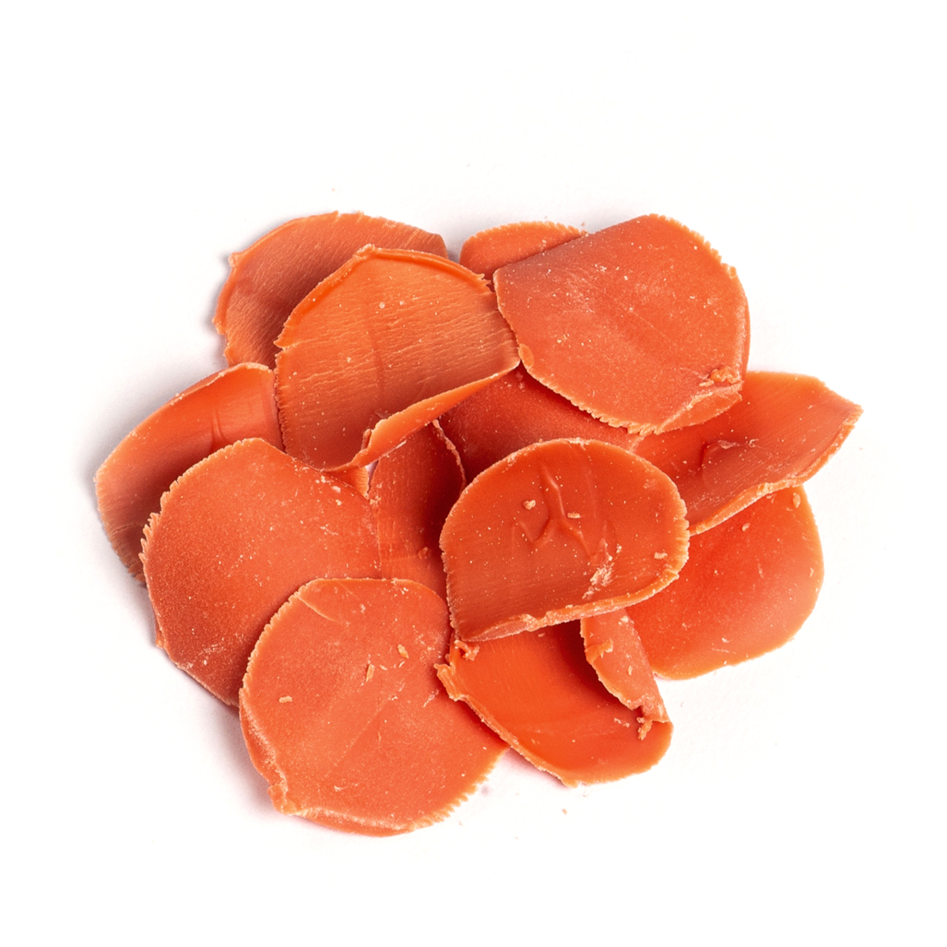 KLEINE BLÄTTER ROT, WEISSE SCHOKOLADE GEFÄRBT KLEINE BLÄTTER ROT, WEISSE SCHOKOLADE GEFÄRBT