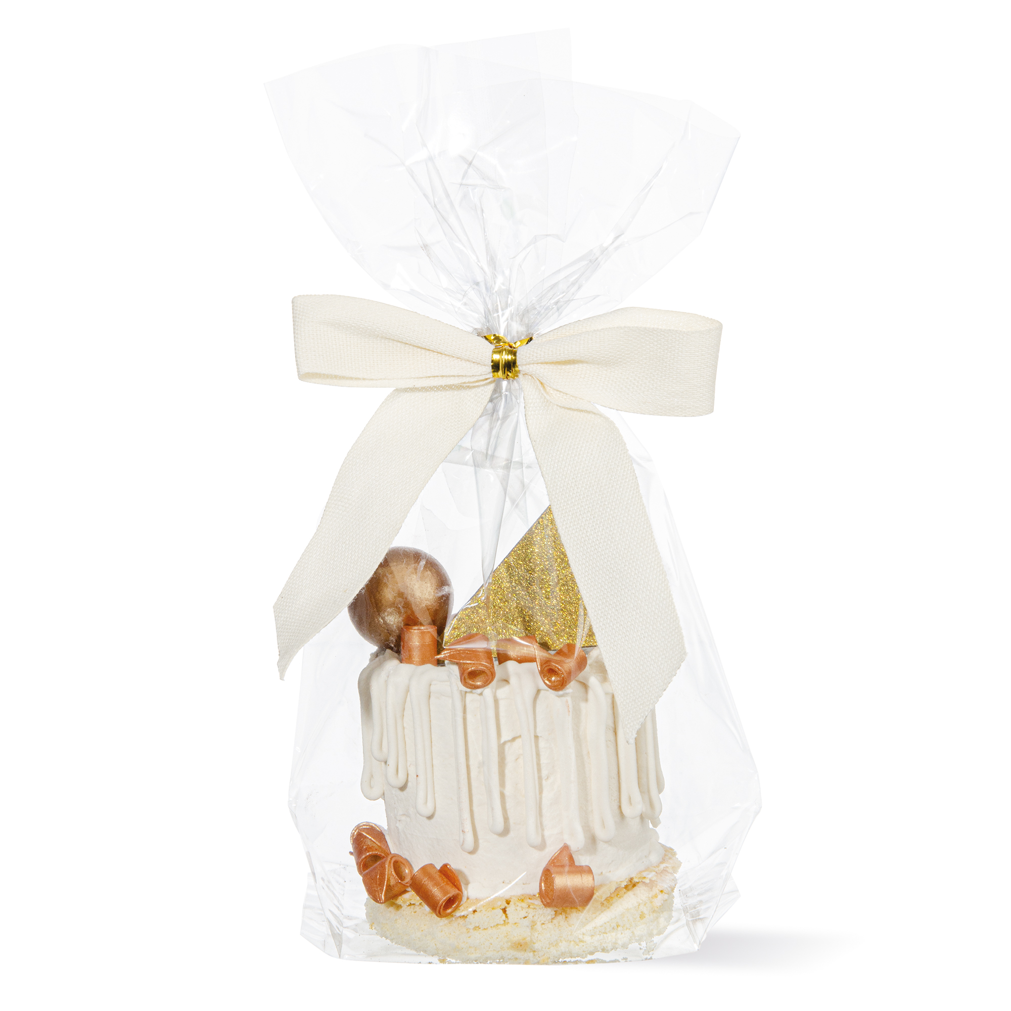 FERTIGE SCHLEIFEN CREME MIT GOLDENEM VERSCHLUSSDRAHT, TEXTILBAND 100% BAUMWOLLE FERTIGE SCHLEIFEN CREME MIT GOLDENEM VERSCHLUSSDRAHT, TEXTILBAND 100% BAUMWOLLE