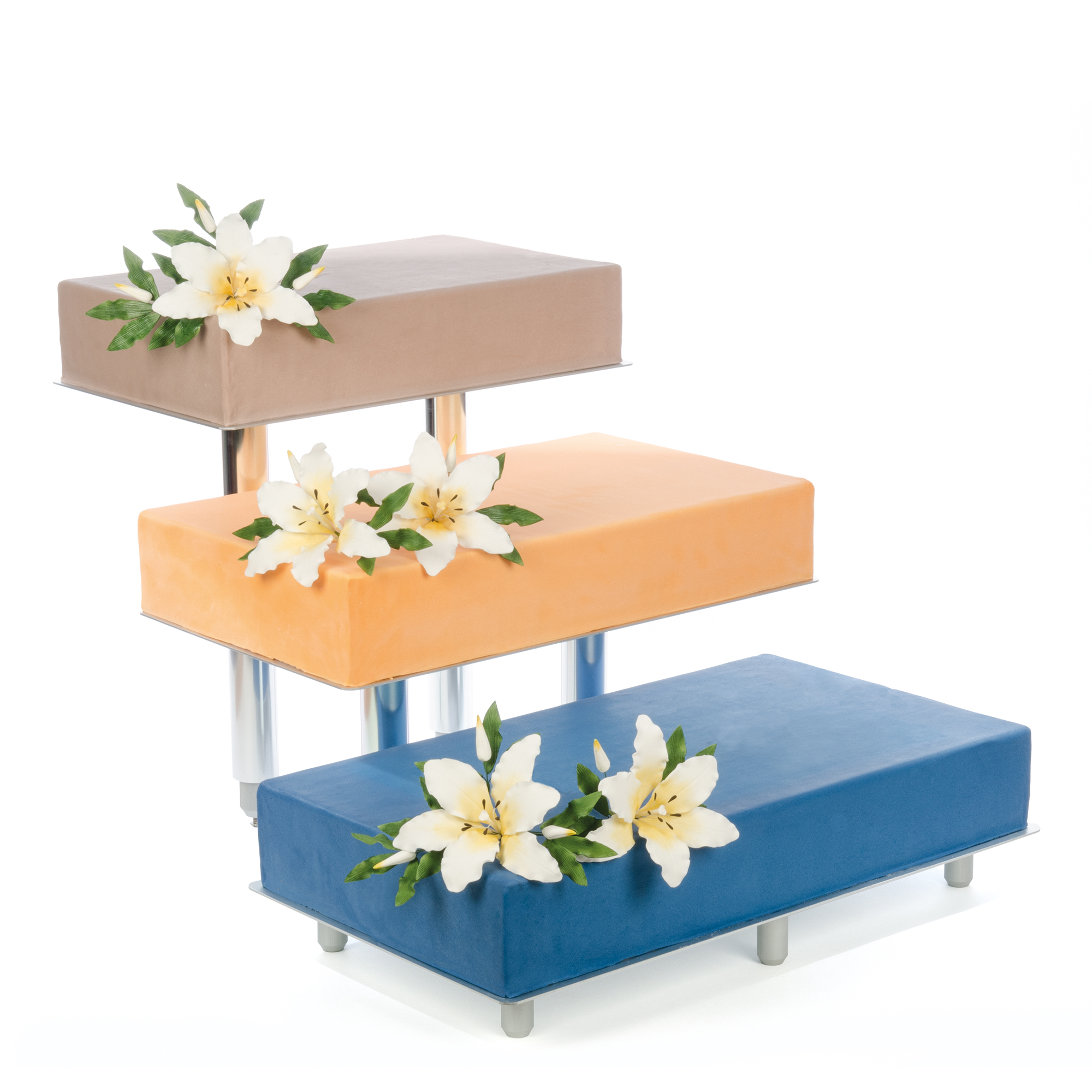 WINNERS STUFENETAGERE ALUMINIUM SILBER WINNERS STUFENETAGERE ALUMINIUM SILBER
