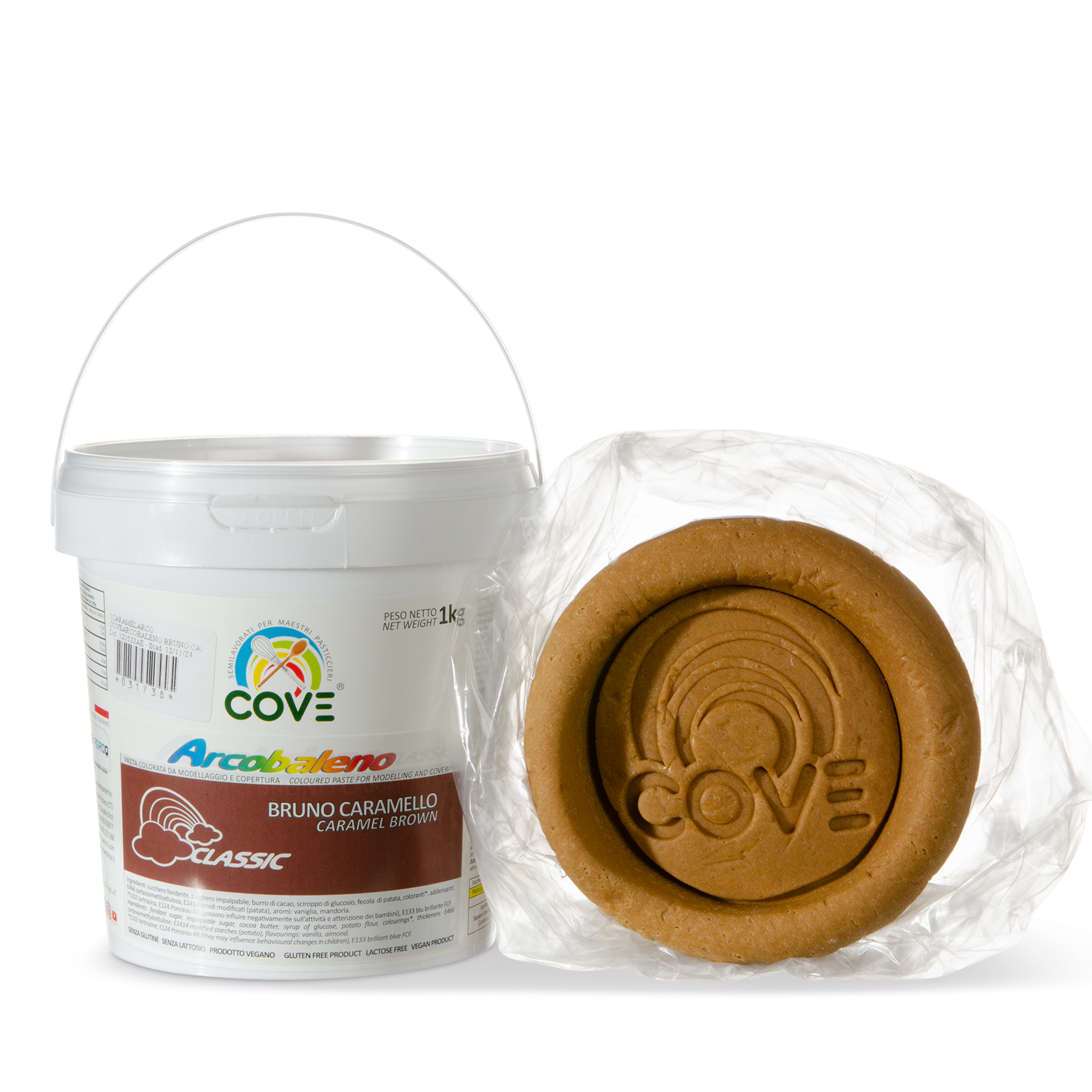 AUSROLLFONDANT "CLASSIC" KARAMELLBRAUN, MIT KAKAOBUTTER AUSROLLFONDANT "CLASSIC" KARAMELLBRAUN, MIT KAKAOBUTTER