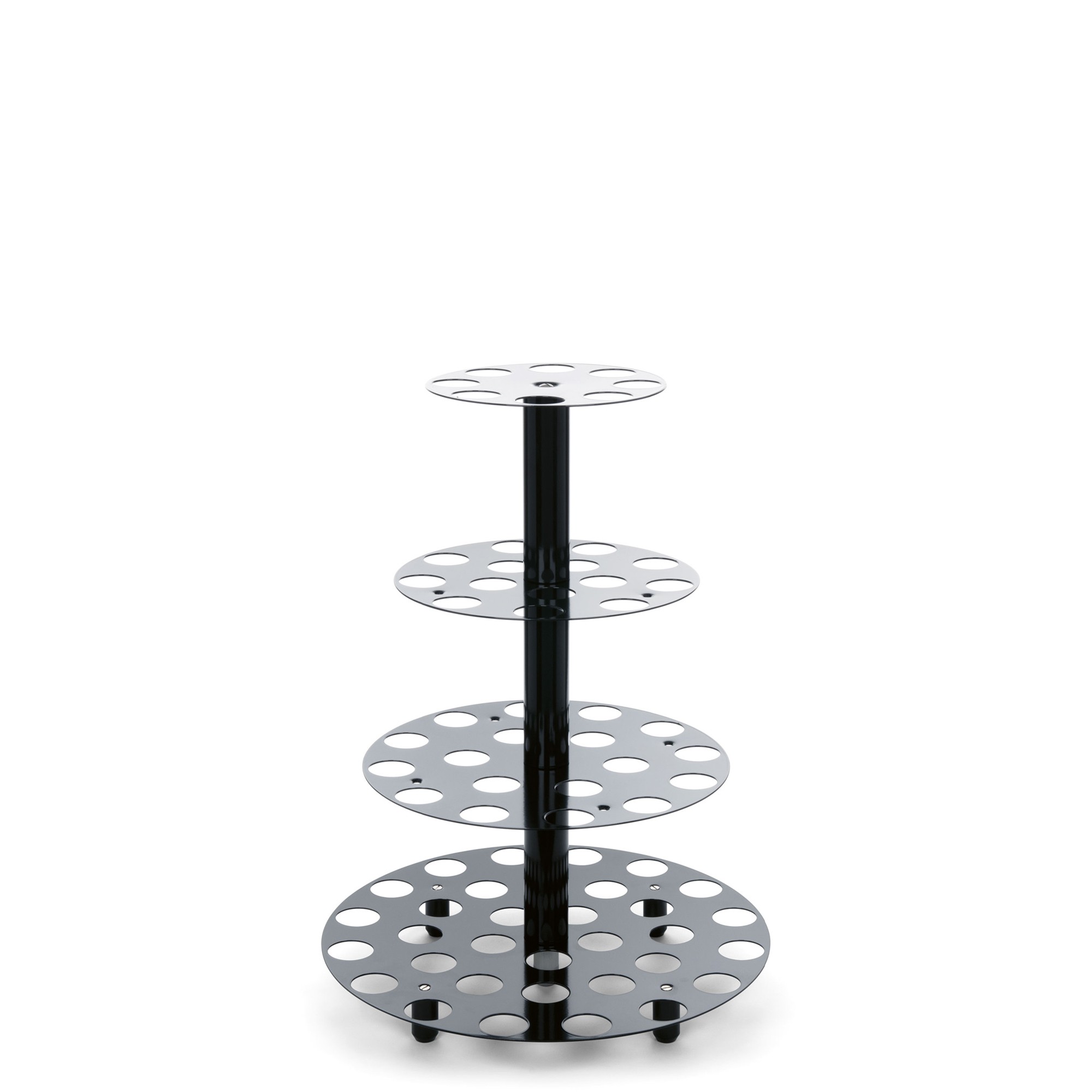 MINI-CUPCAKE TOWER CLASSIC 4 SCHWARZ