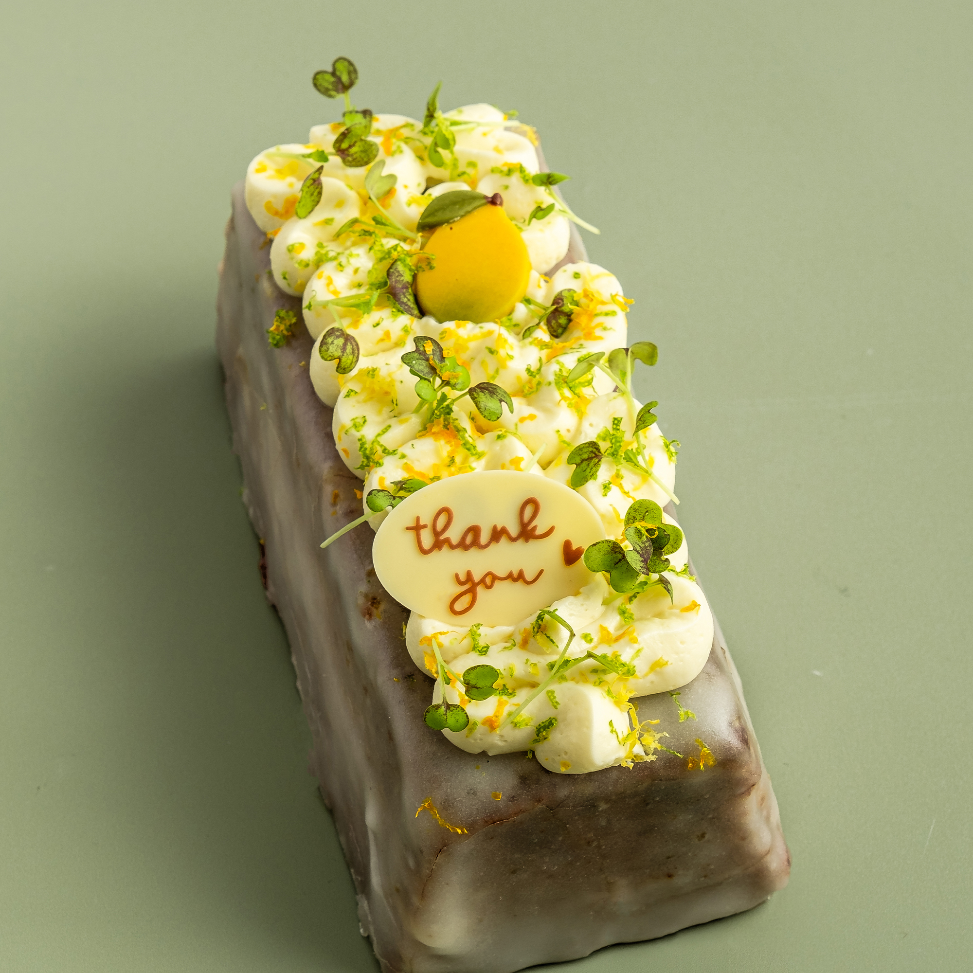 AUFLEGER "THANK YOU", WEISSE SCHOKOLADE