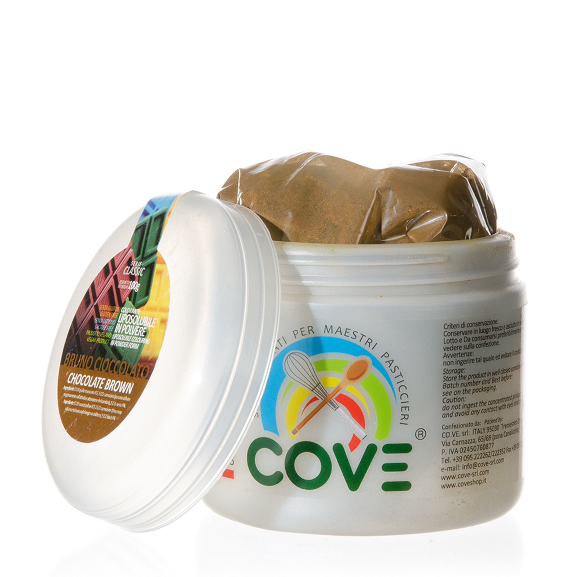 SCHOKOLADENBRAUNE LEBENSMITTELFARBE IN PULVERFORM, FETTLÖSLICH SCHOKOLADENBRAUNE LEBENSMITTELFARBE IN PULVERFORM, FETTLÖSLICH