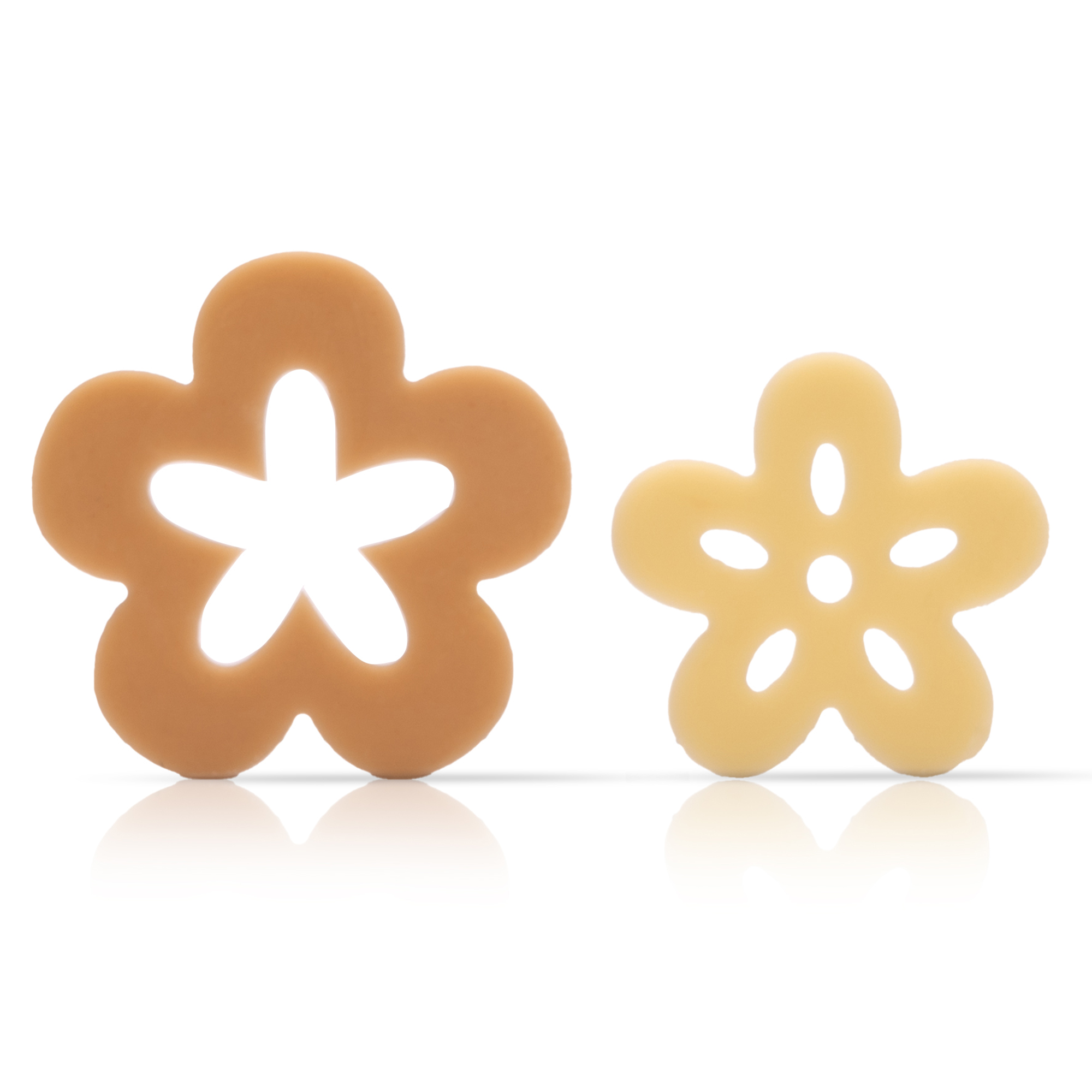 BLÜTEN DUO SORTIERT, VOLLMILCH UND WEISSE SCHOKOLADE