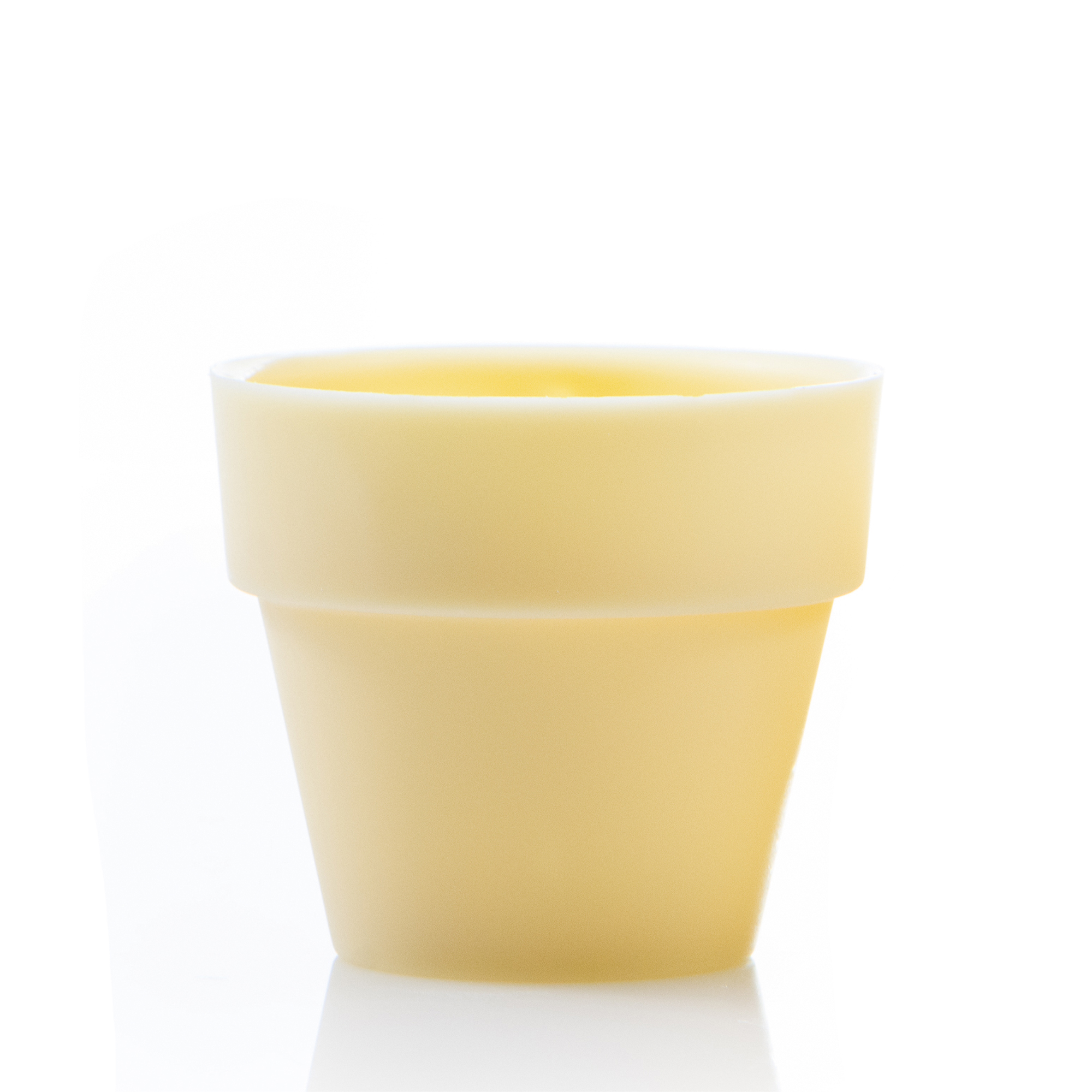 WEISSE BLUMENTOPF CUPS, WEISSE SCHOKOLADE