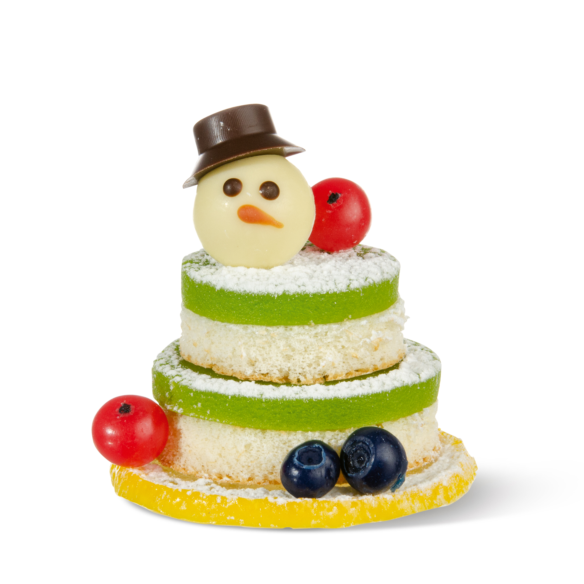 "MR. FROSTY" SCHNEEMANNKÖPFE, SCHOKOLADE GEFÄRBT