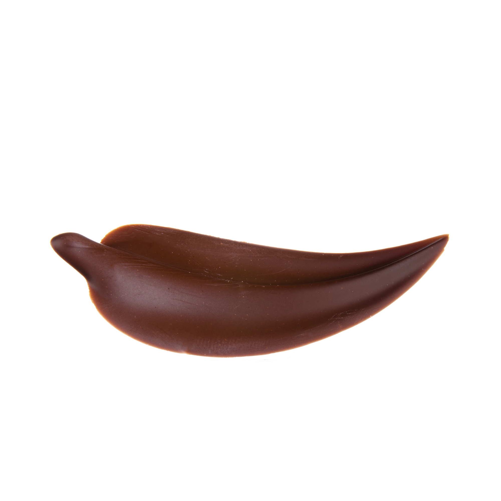 GEBOGENE BLÄTTER DUNKEL, DUNKLE SCHOKOLADE GEBOGENE BLÄTTER DUNKEL, DUNKLE SCHOKOLADE