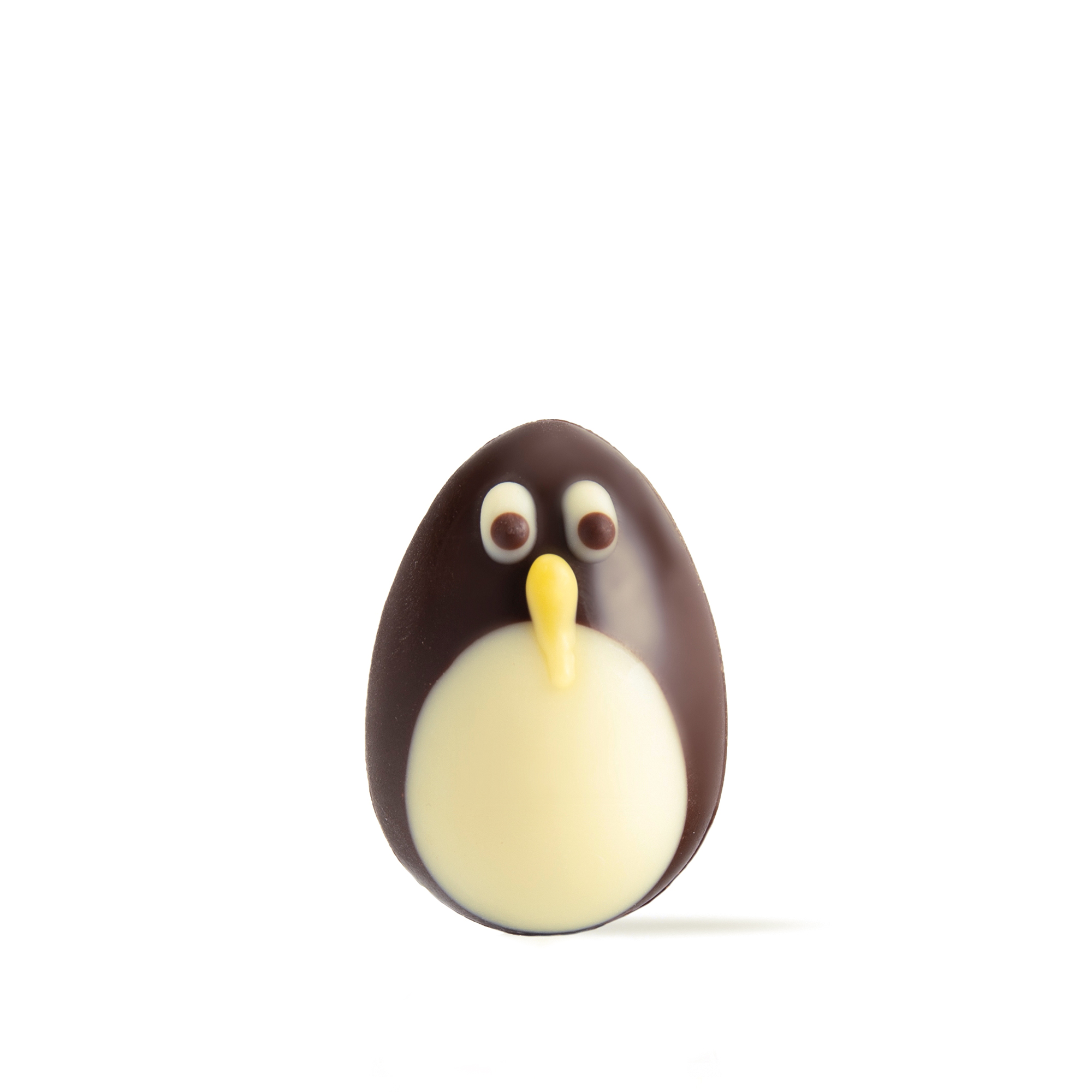 3D PINGUINE, SCHOKOLADE GEFÄRBT