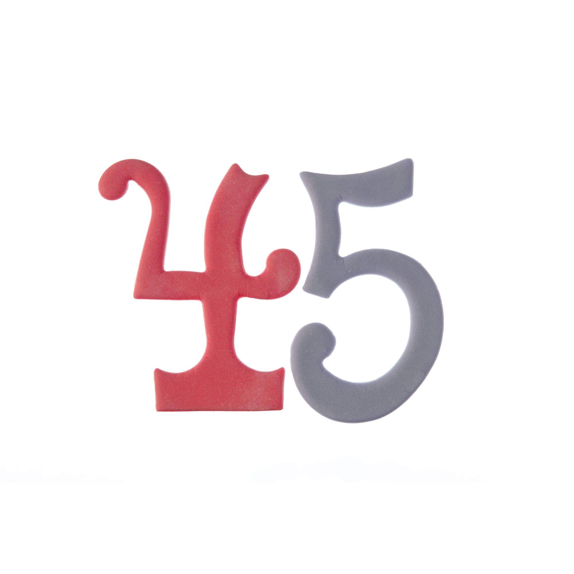 "MAXI GESCHWUNGEN" ZIFFERN AUSSTECHER AUS WEISSBLECH "MAXI GESCHWUNGEN" ZIFFERN AUSSTECHER AUS WEISSBLECH