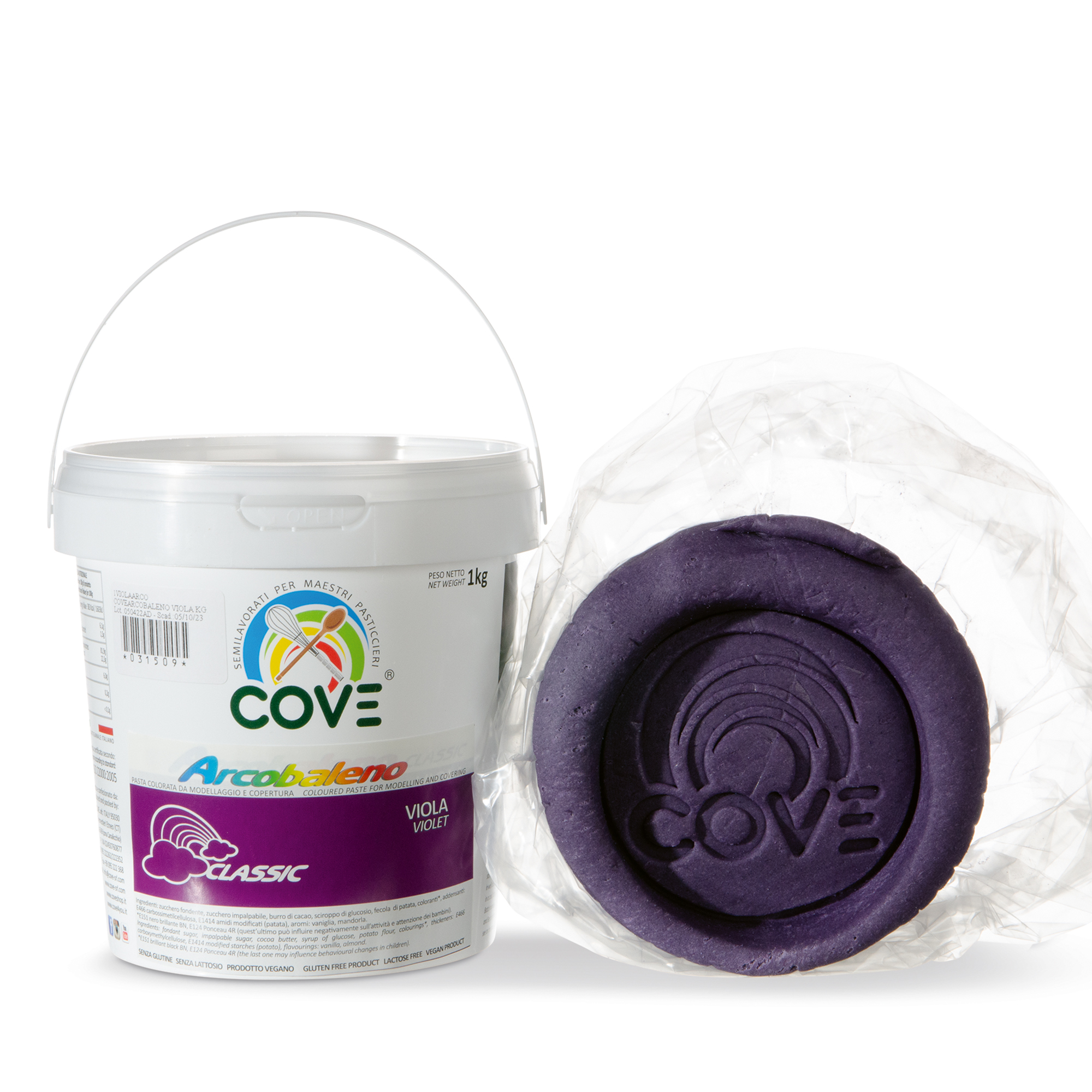 AUSROLLFONDANT "CLASSIC" DUNKELLILA, MIT KAKAOBUTTER AUSROLLFONDANT "CLASSIC" DUNKELLILA, MIT KAKAOBUTTER