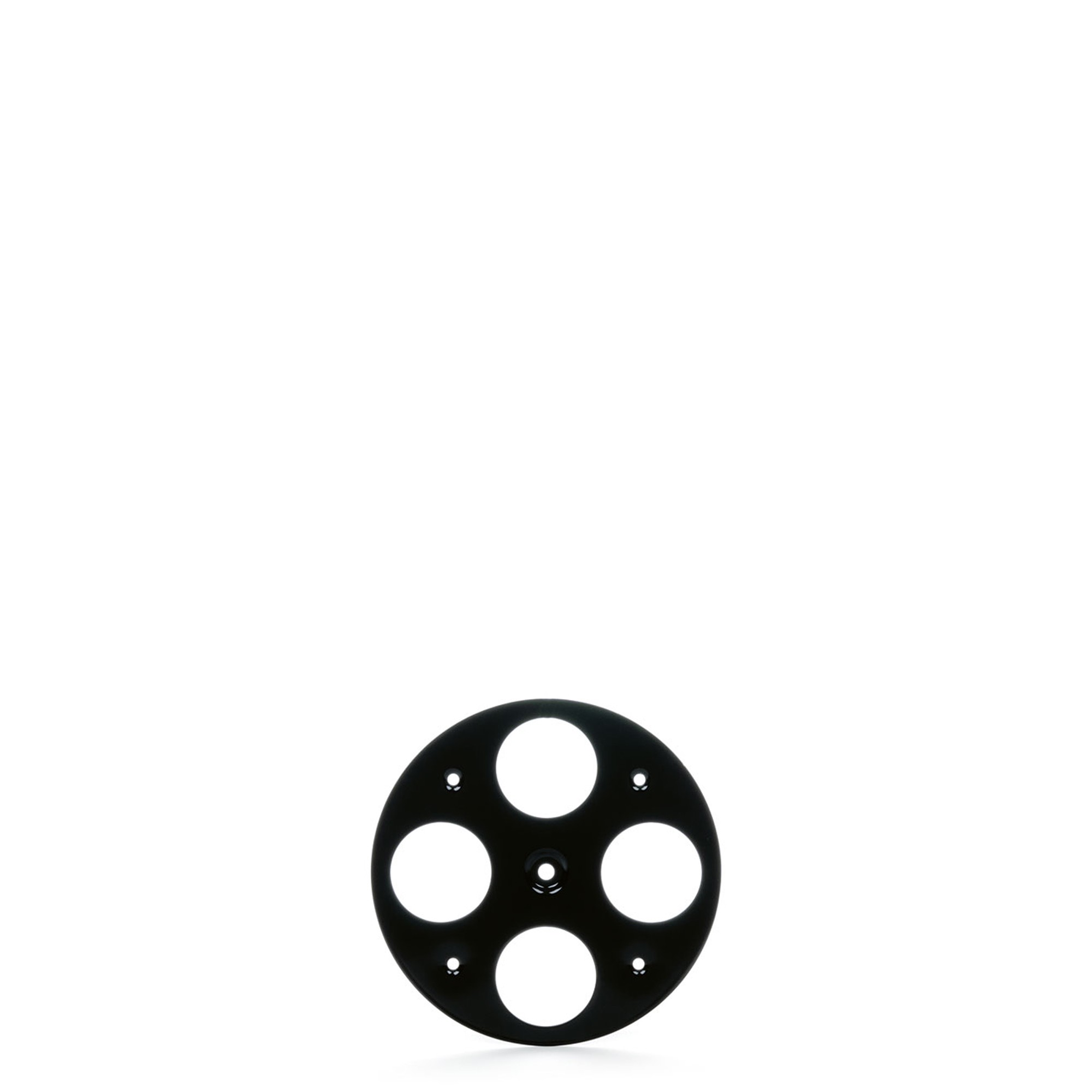 CUPCAKE ETAGERENPLATTE RUND DURCHMESSER 20 CM SCHWARZ