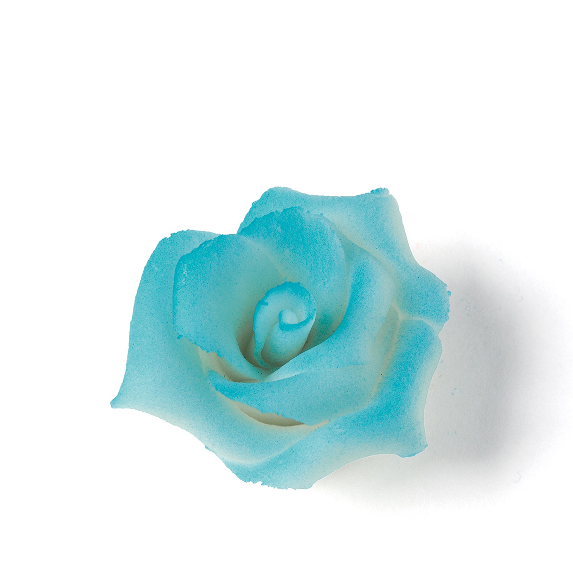 WEISS-BLAUE ROSEN MITTELGROSS, MARZIPAN