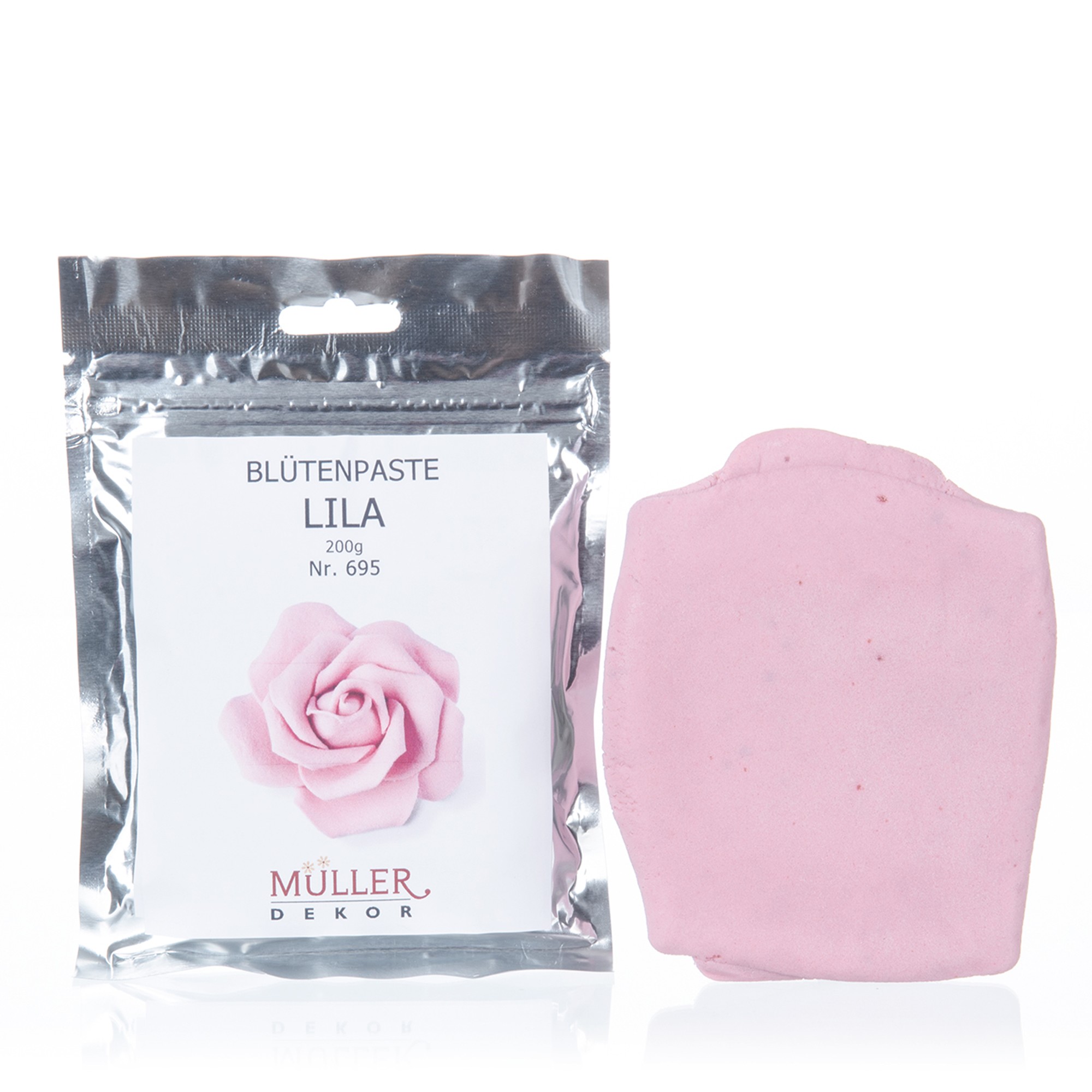 LILA BLÜTENPASTE