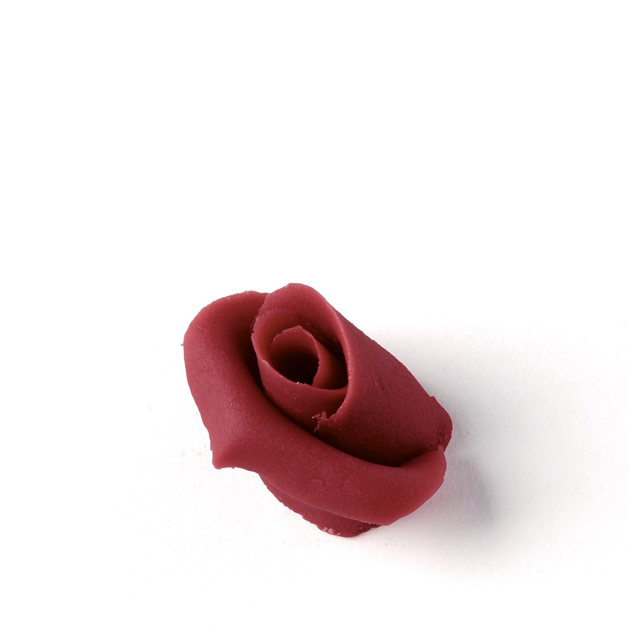 BURGUND ROSENKNOSPEN, MARZIPAN BURGUND ROSENKNOSPEN, MARZIPAN