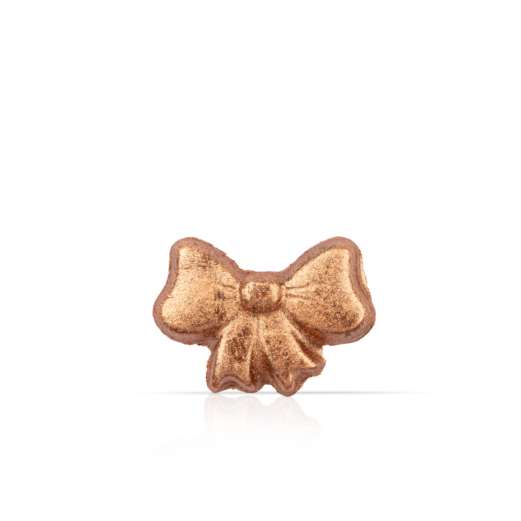 KLEINE SCHLEIFE GOLDBRONZE, DUNKLE SCHOKOLADE