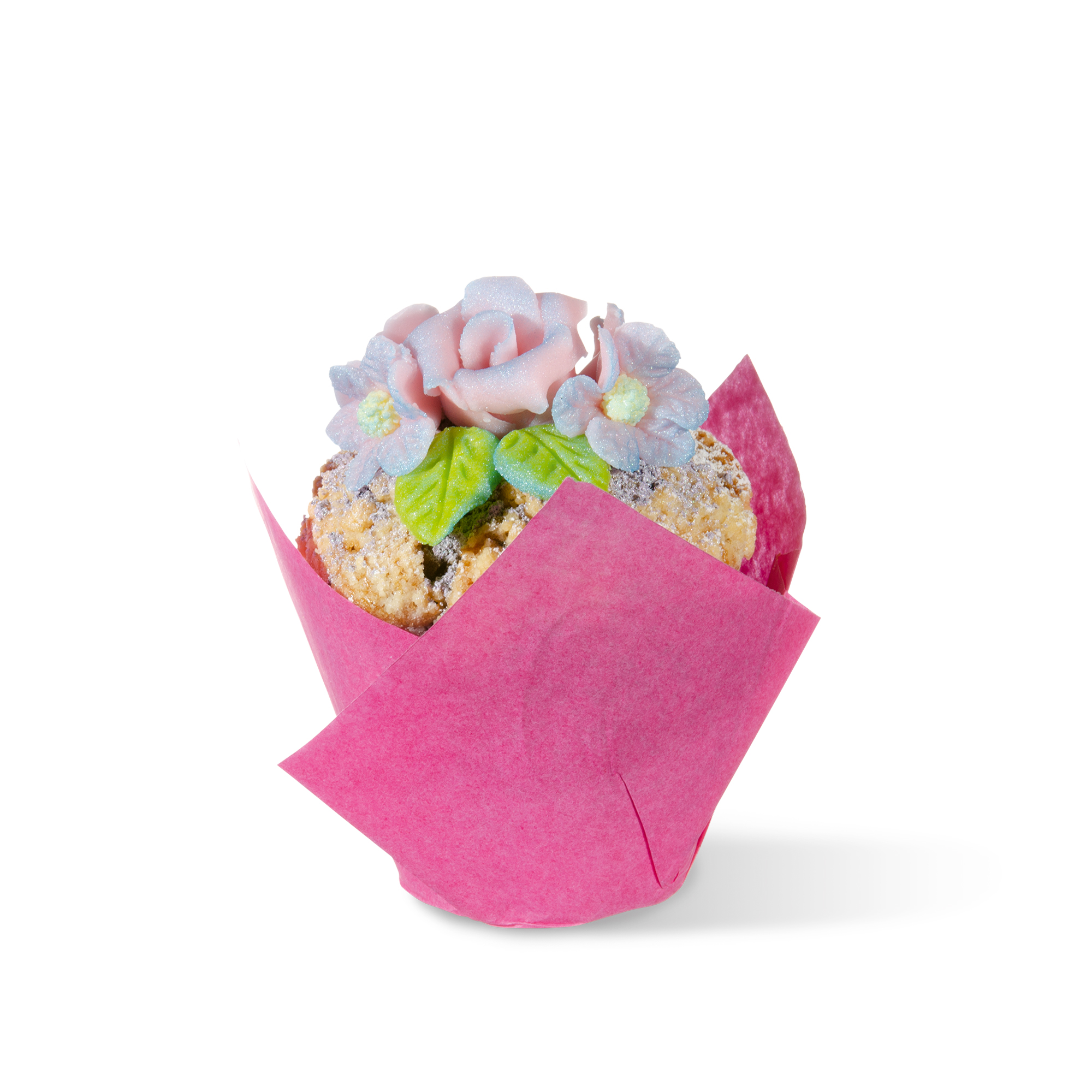 MUFFIN WRAPS PINK, BACKPAPIER FORMGEPRESST