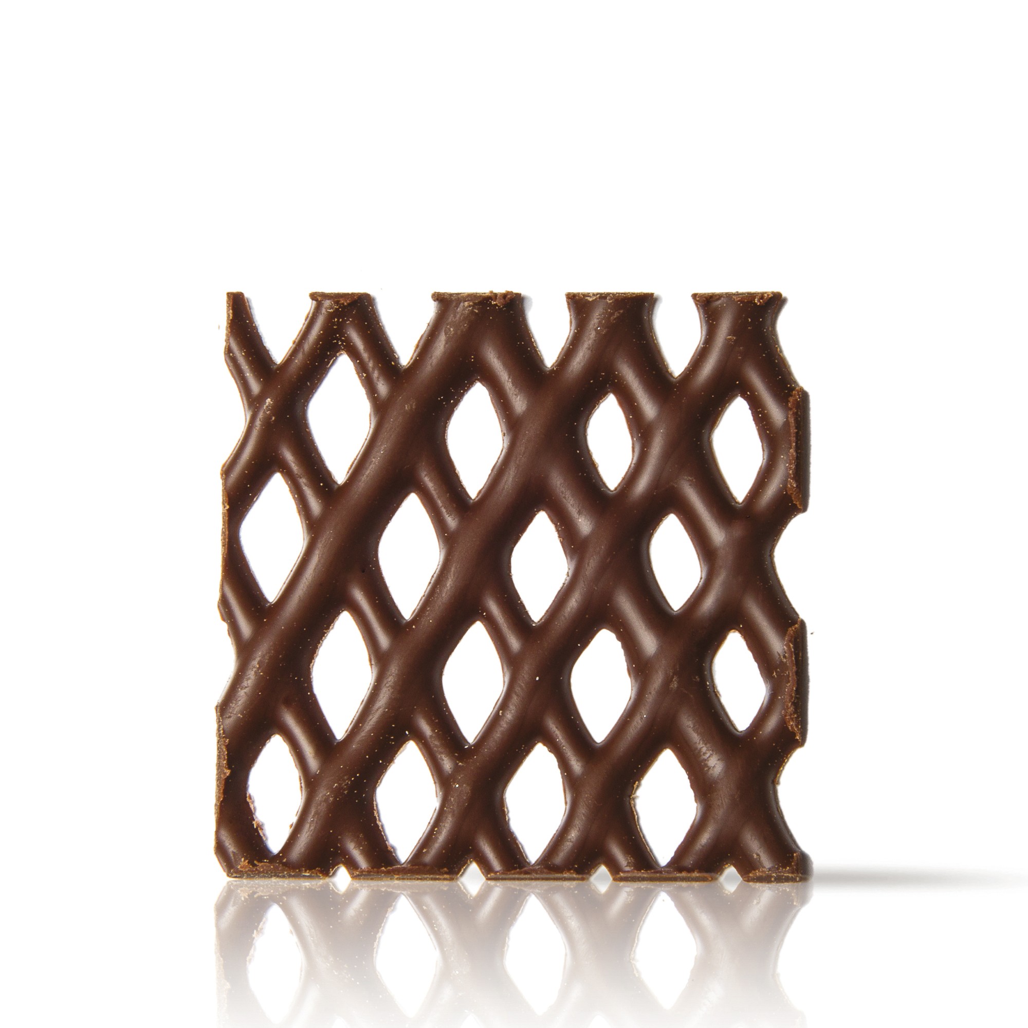 GITTER QUADRATE, DUNKLE SCHOKOLADE GITTER QUADRATE, DUNKLE SCHOKOLADE