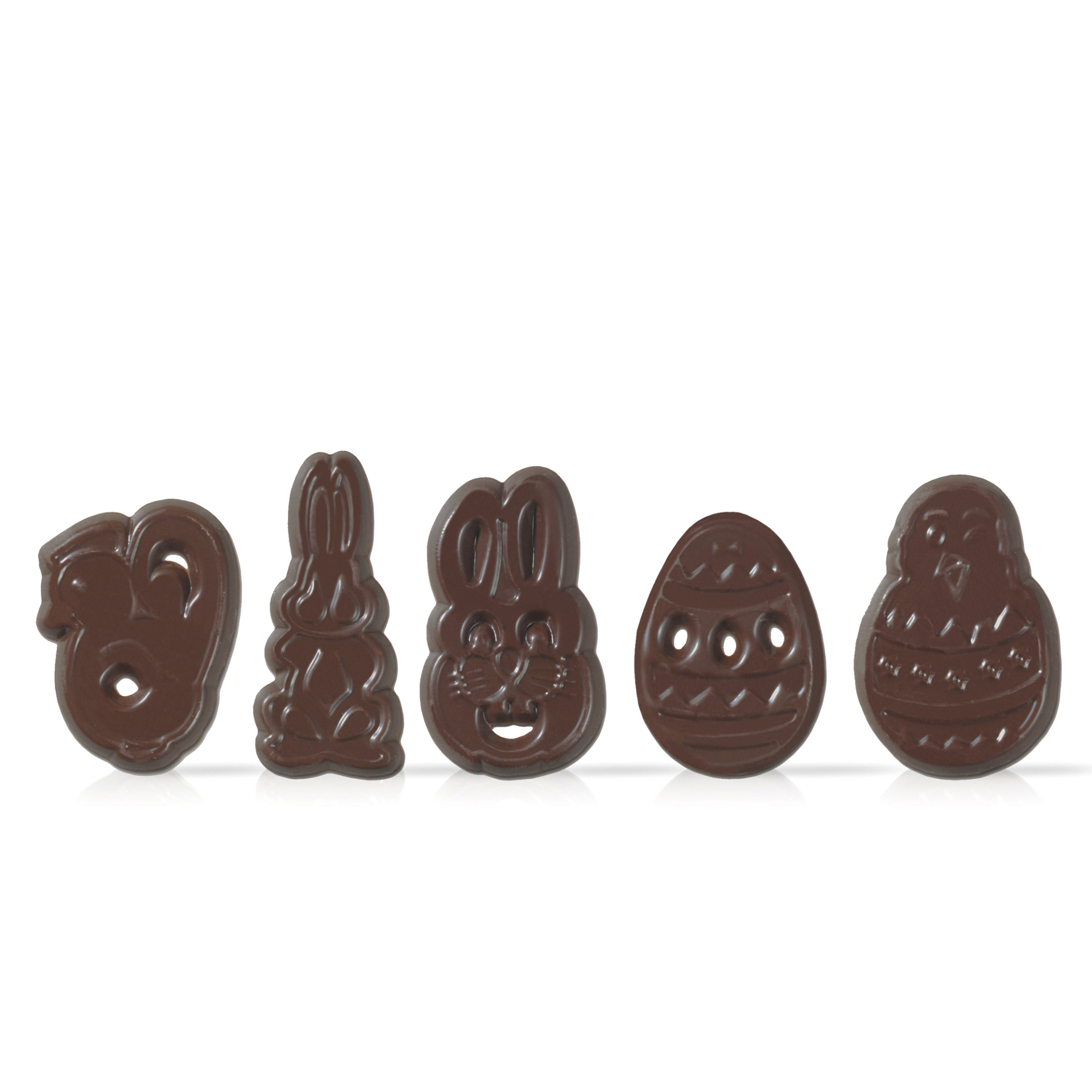 OSTER AUFLEGER SORTIERT, DUNKLE SCHOKOLADE OSTER AUFLEGER SORTIERT, DUNKLE SCHOKOLADE