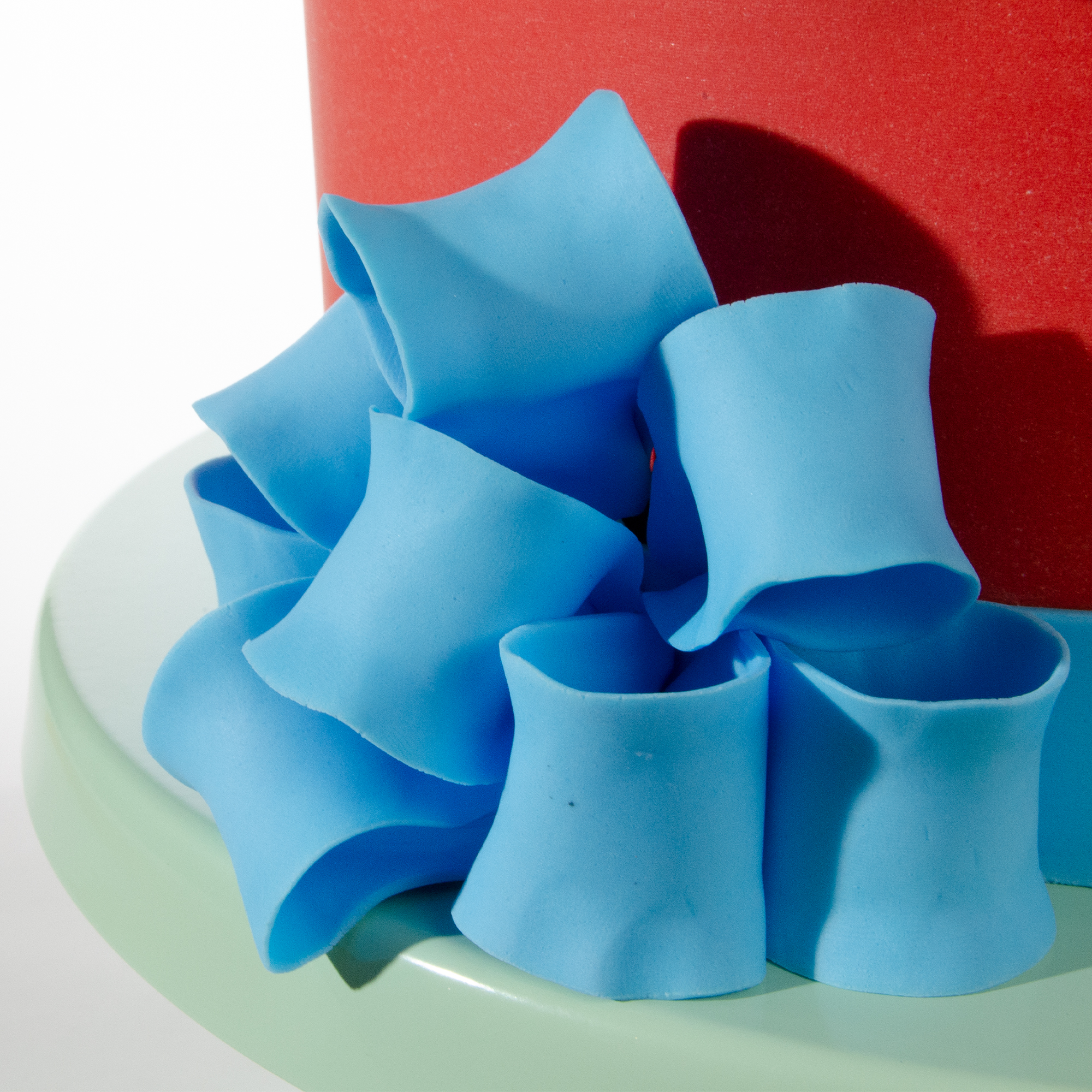 AUSROLLFONDANT "CLASSIC" HIMMELBLAU, MIT KAKAOBUTTER