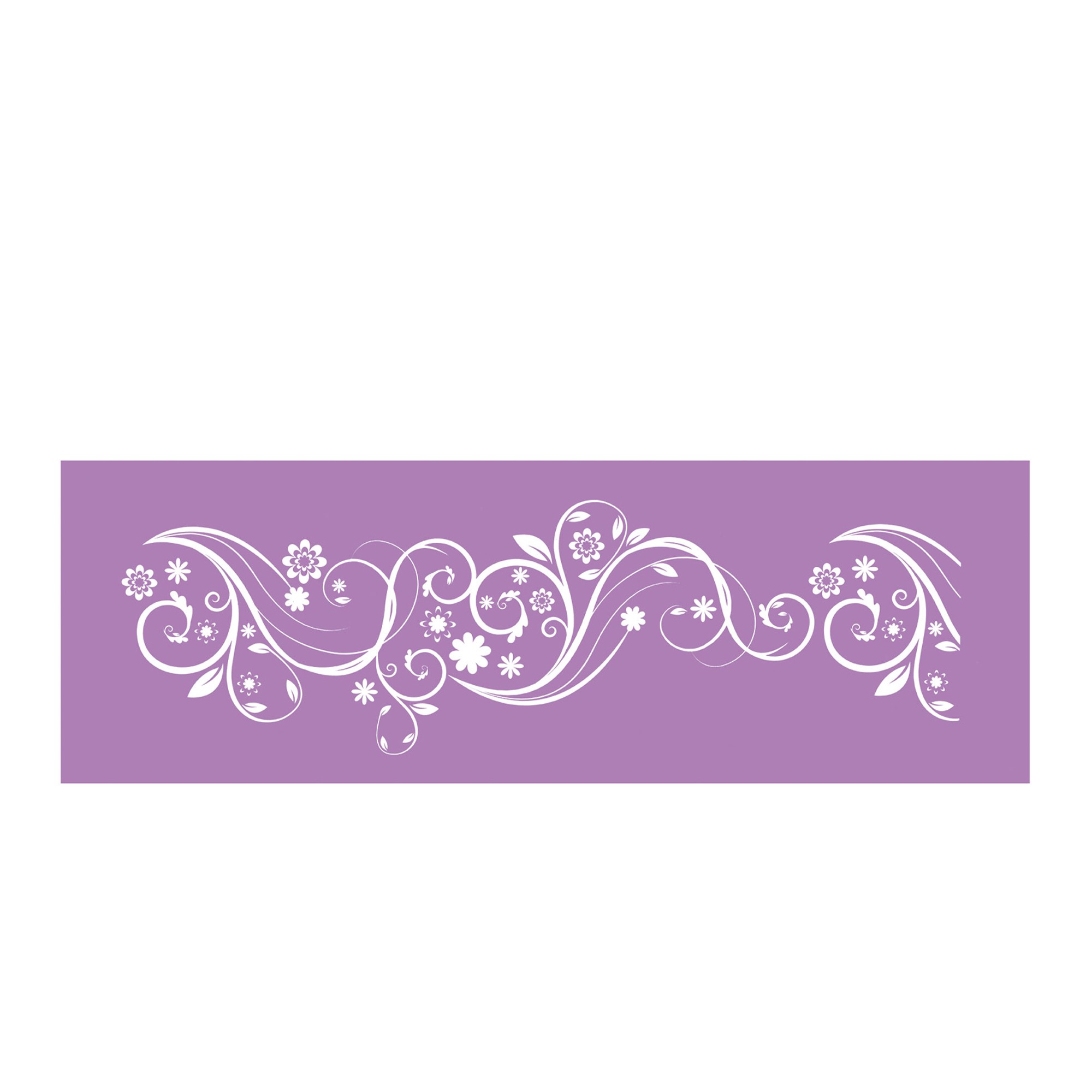 "BLÜTEN" RANKE, TEXTIL SCHABLONE "BLÜTEN" RANKE, TEXTIL SCHABLONE