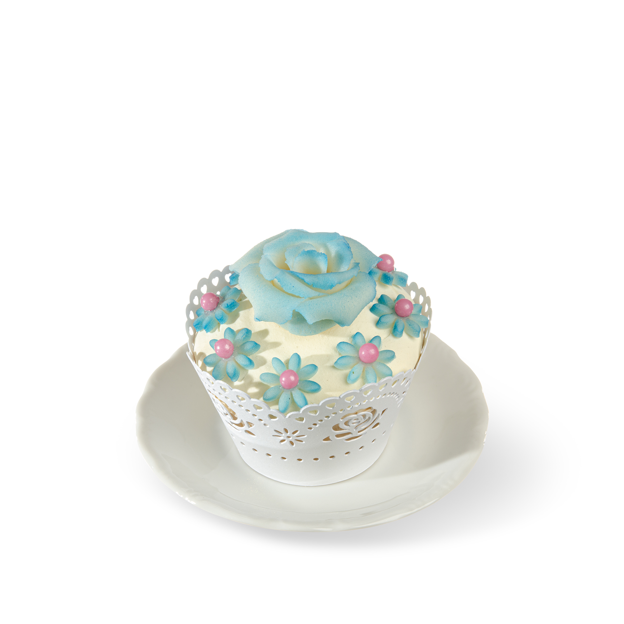 WEISS-BLAUE ROSEN GROSS, MARZIPAN