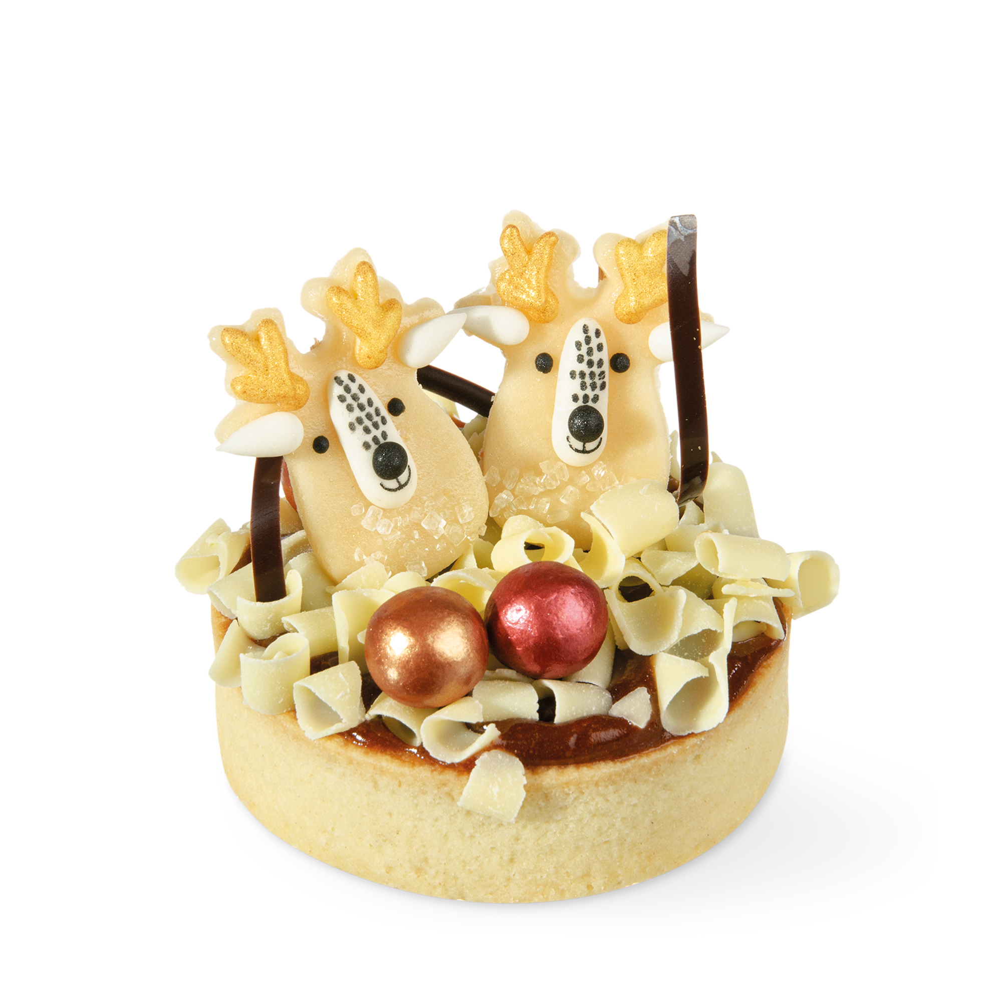 ELCH "RUDI", MARZIPAN MIT DRESSIERTEM DEKOR
