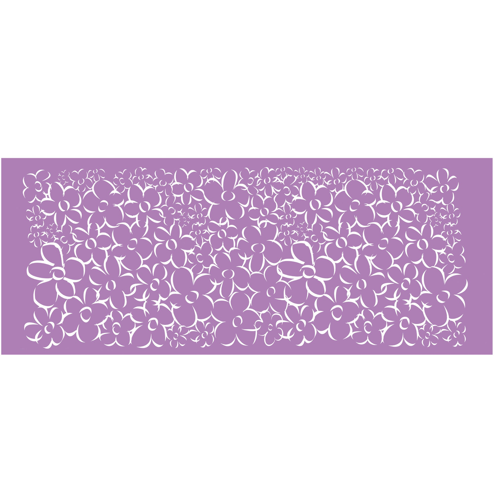 "BLÜTENMEER" FLÄCHE, TEXTIL SCHABLONE "BLÜTENMEER" FLÄCHE, TEXTIL SCHABLONE