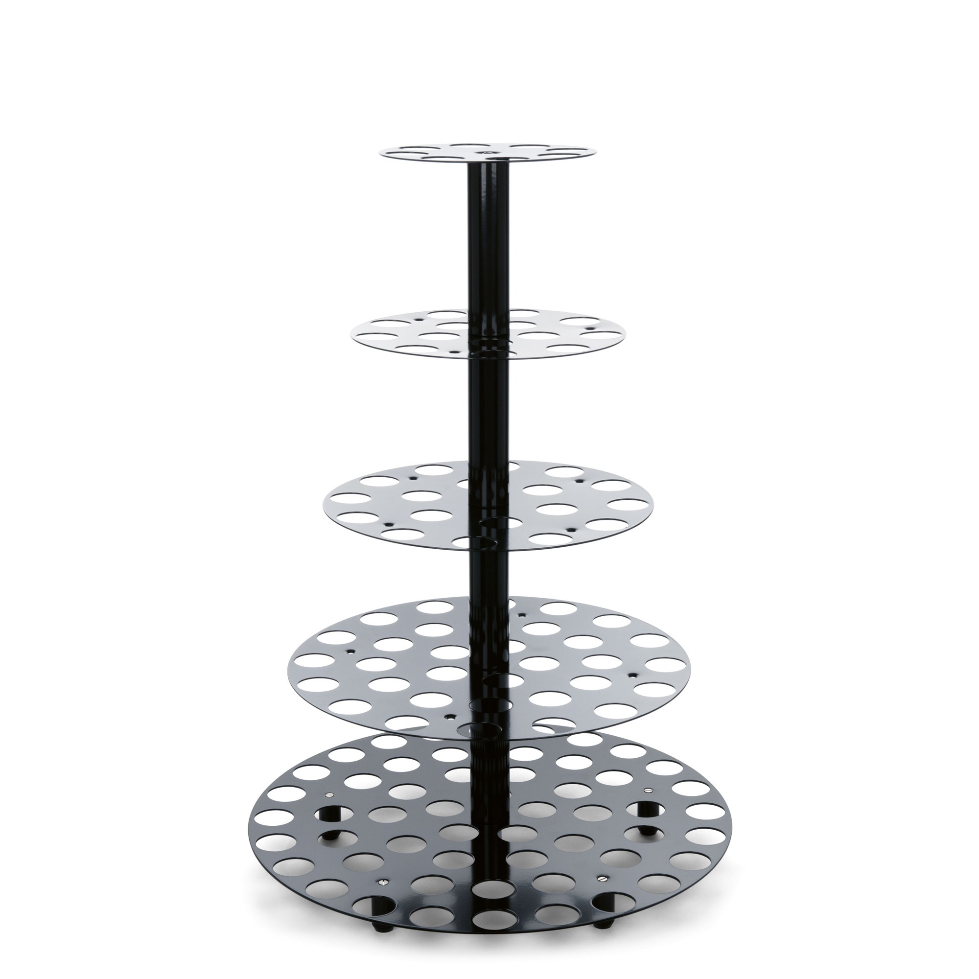 MINI-CUPCAKE TOWER CLASSIC 5 SCHWARZ