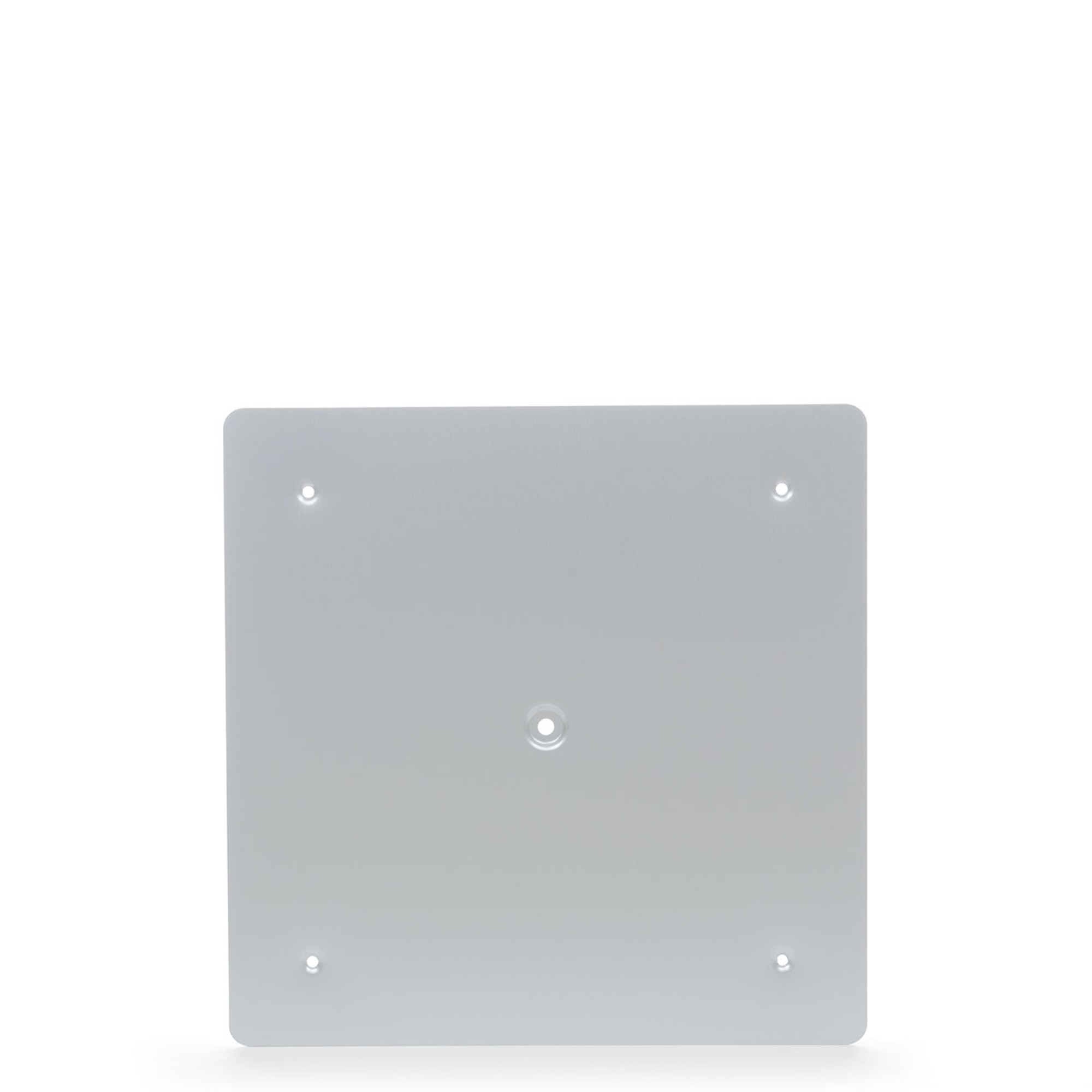 QUADRATISCHE ETAGERENPLATTE 36 X 36 CM ALUMINIUM SILBER QUADRATISCHE ETAGERENPLATTE 36 X 36 CM ALUMINIUM SILBER