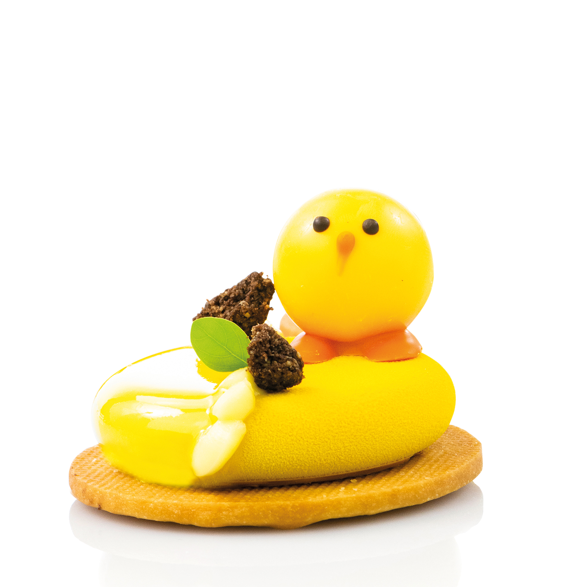 GELBE KÜKEN, HOHLKÖRPER AUS SCHOKOLADE