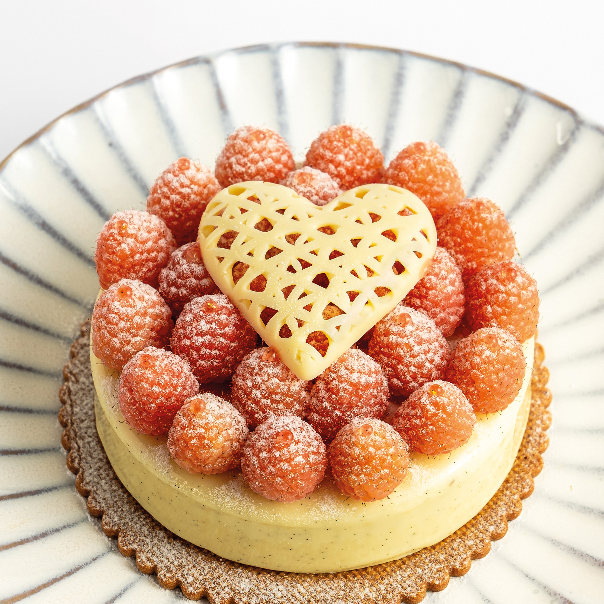 DURCHBROCHENE HERZEN, WEISSE SCHOKOLADE