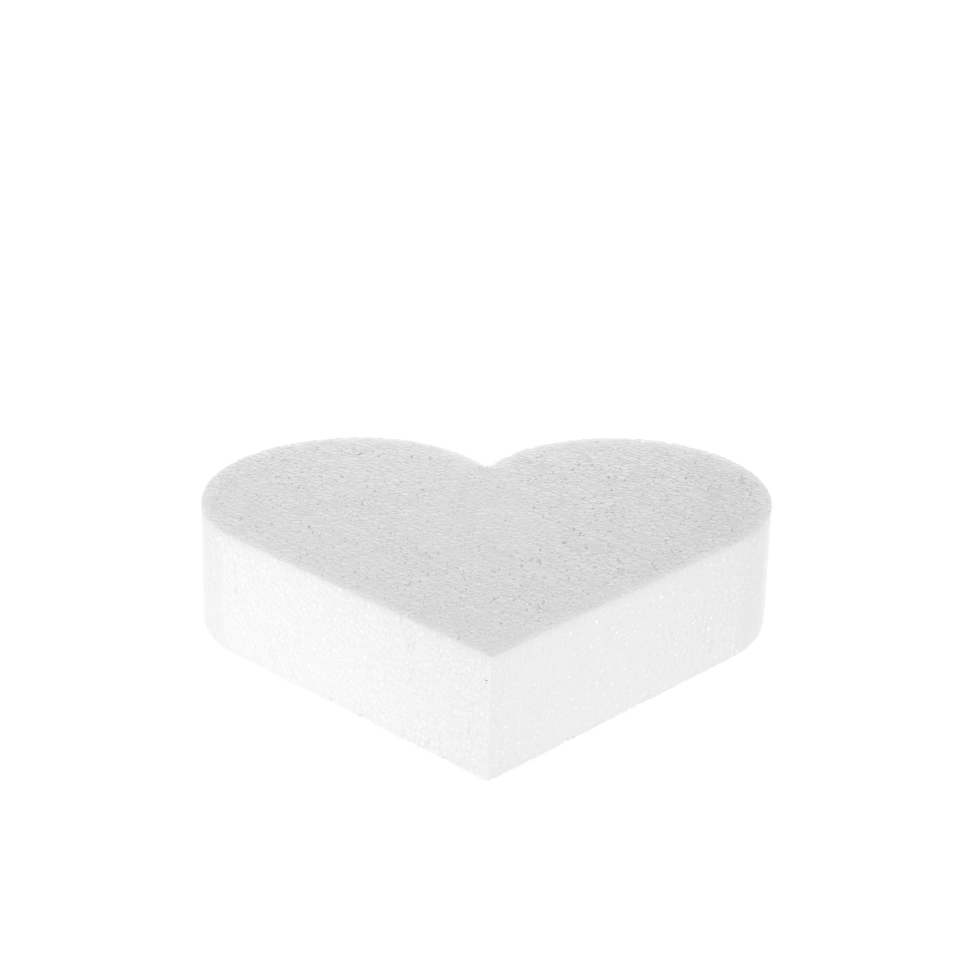 TORTENKERN HERZFÖRMIG HÖHE 8 CM, BREITE 34 CM TORTENKERN HERZFÖRMIG HÖHE 8 CM, BREITE 34 CM