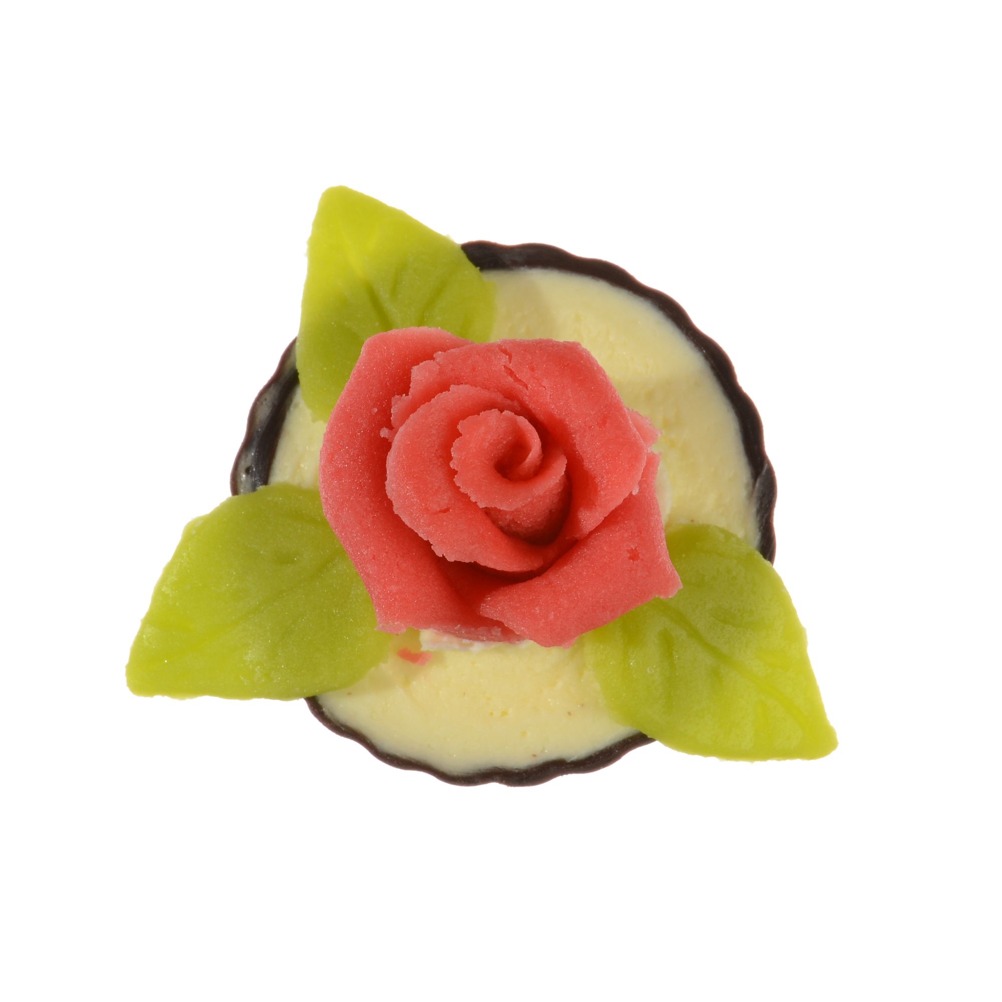 ROTE ROSEN MINI, MARZIPAN