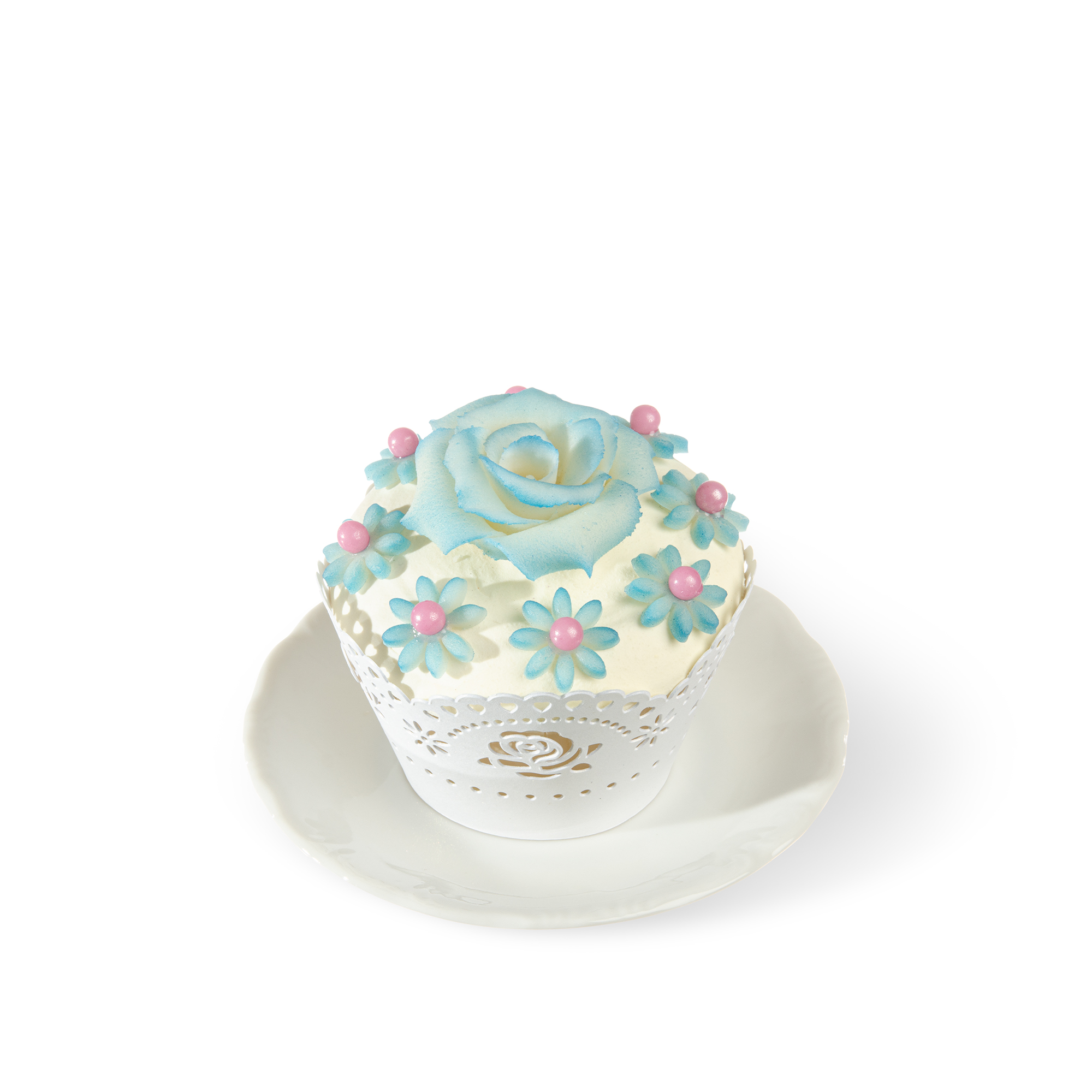 WEISS-BLAUE ROSEN GROSS, MARZIPAN