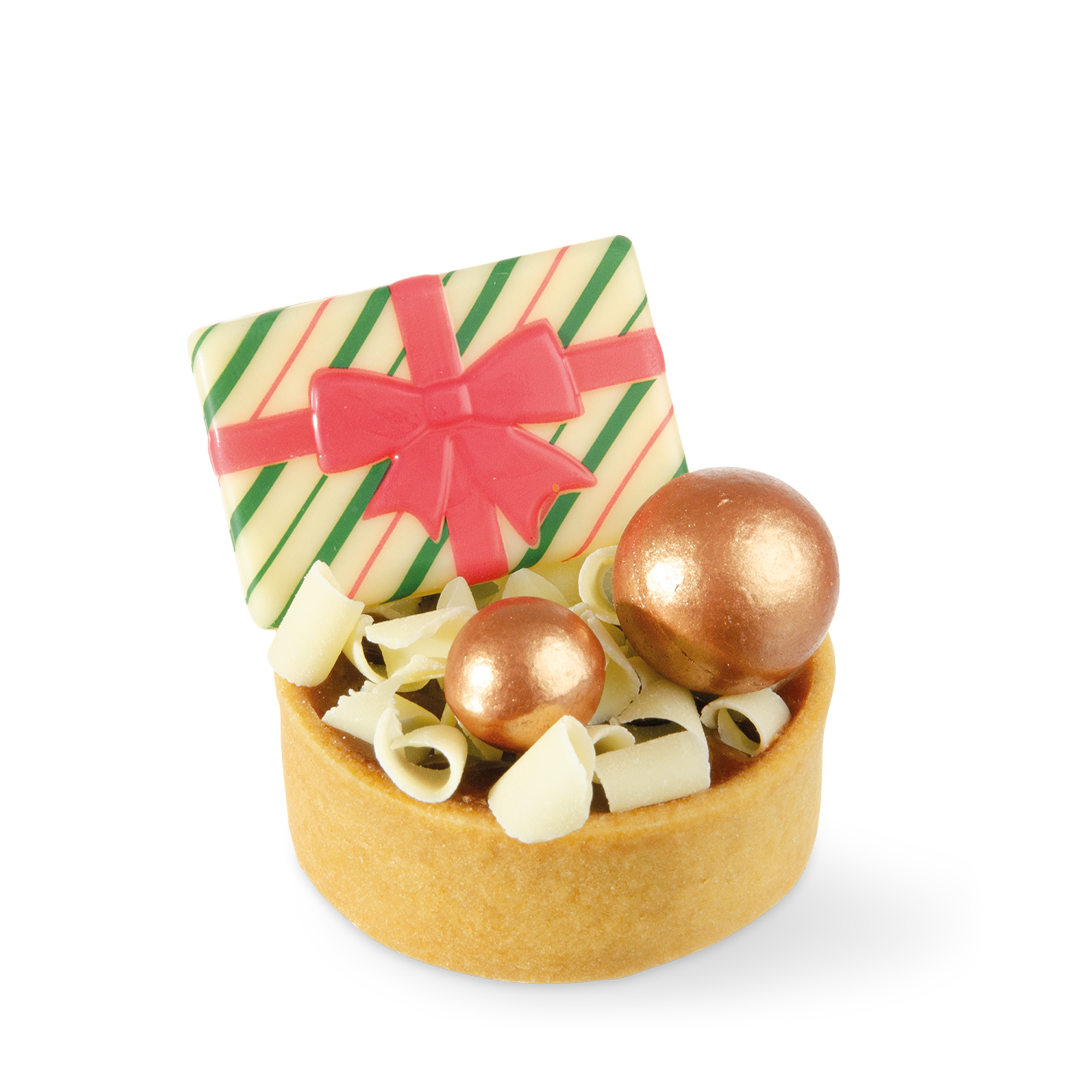 3D KLEINE KUGELN GOLDBRONZE, WEISSE SCHOKOLADE GEFÄRBT