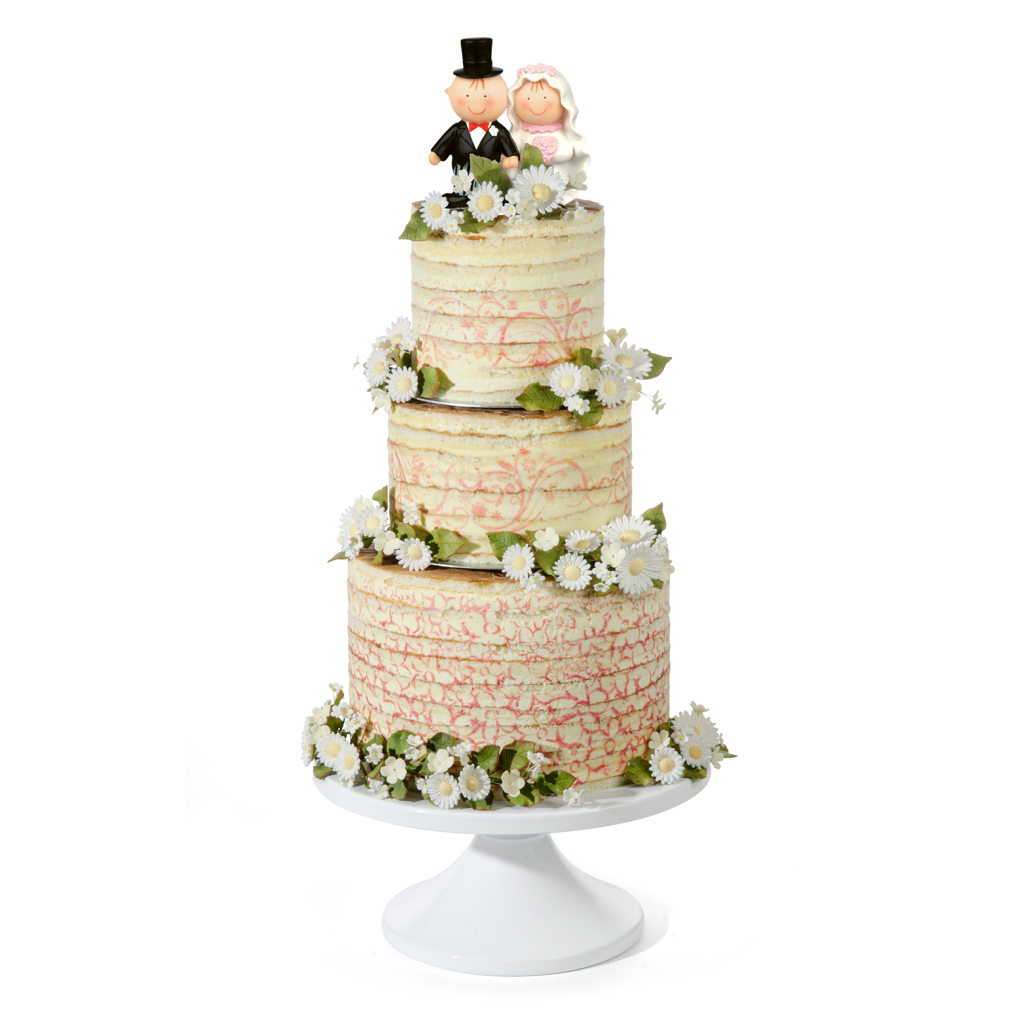 NAKED CAKE MIT GÄNSEBLÜMCHEN NAKED CAKE MIT GÄNSEBLÜMCHEN