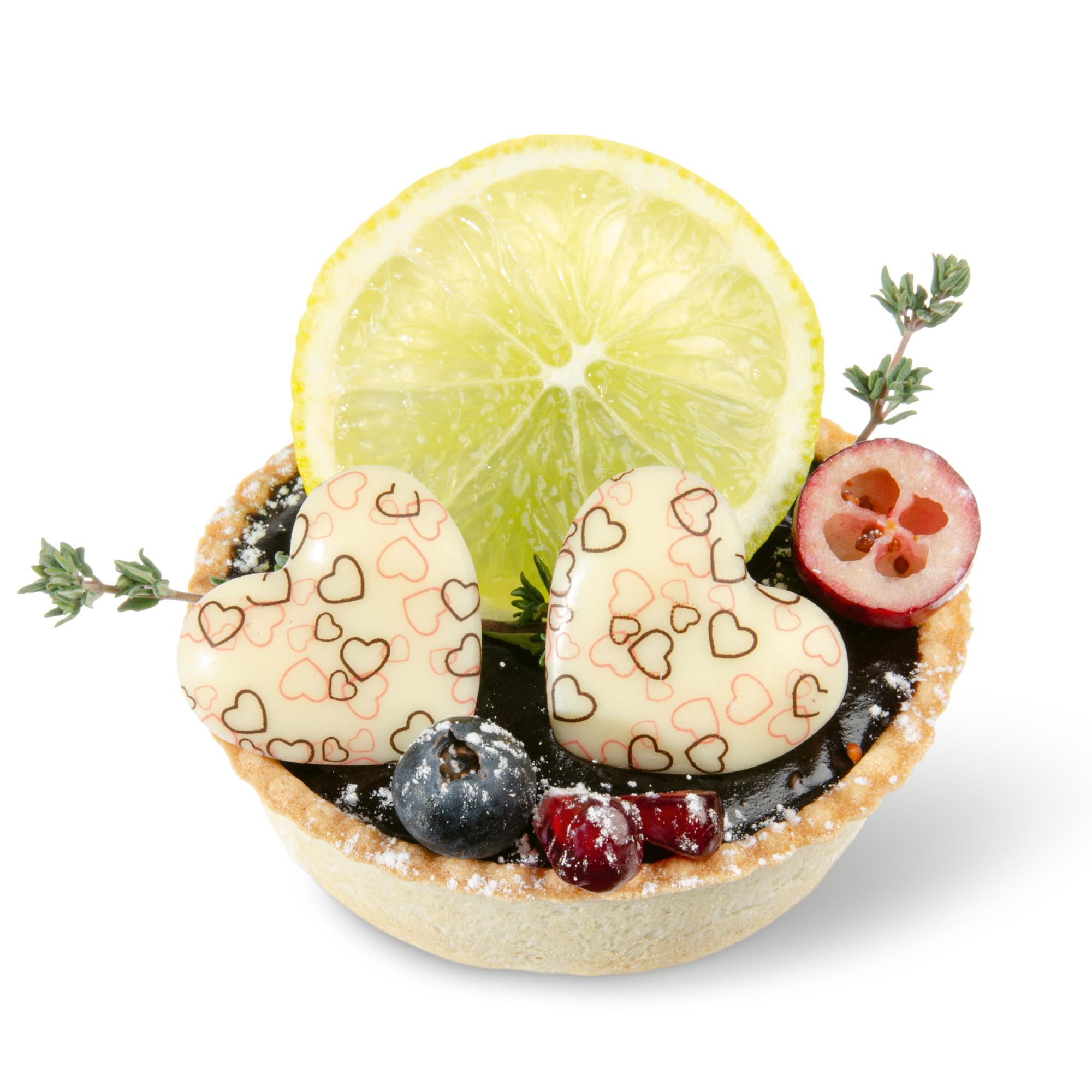 MITTELGROSSE TARTLETS MIT SCHRÄGEM RAND, MÜRBTEIG MIT PFLANZENFETT