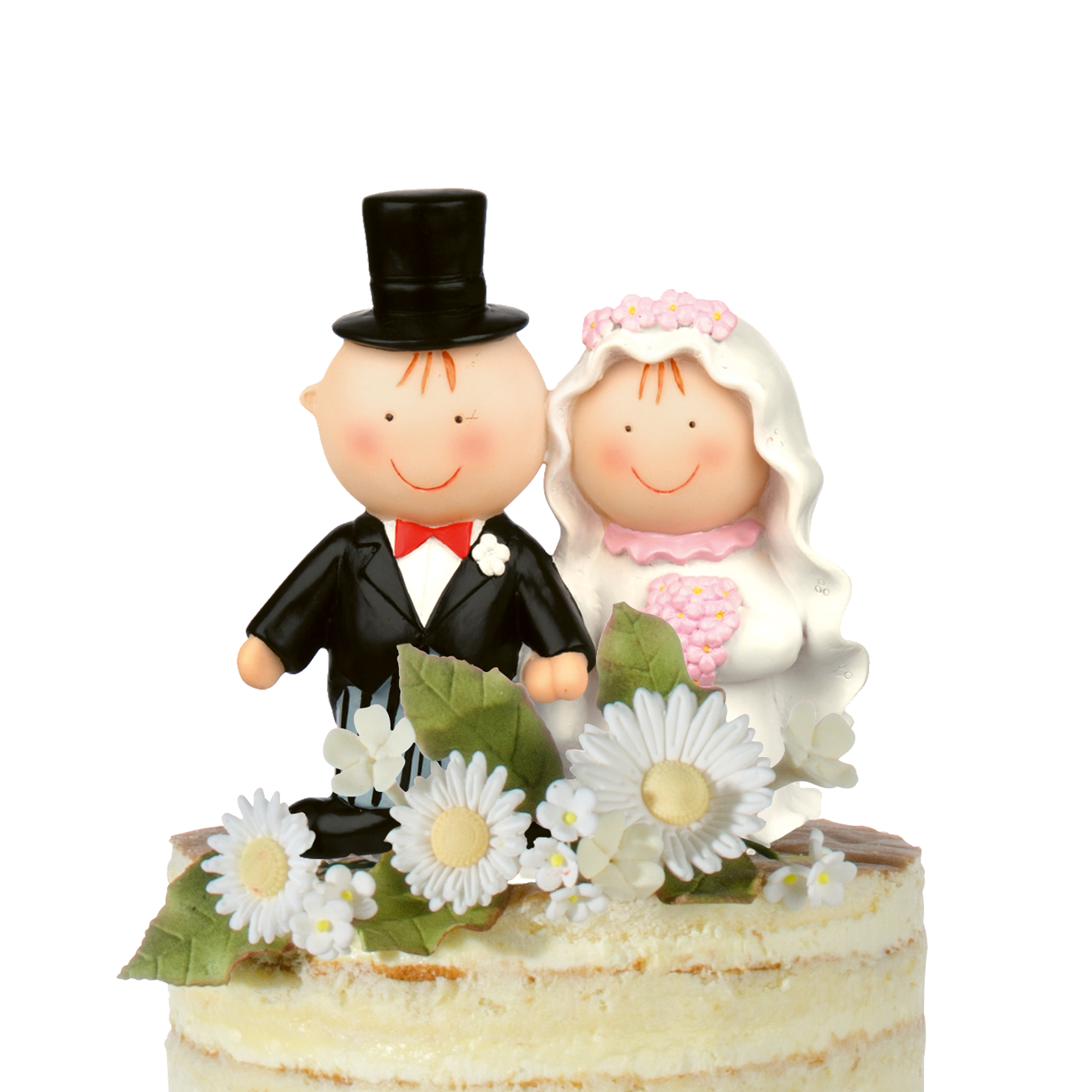NAKED CAKE MIT GÄNSEBLÜMCHEN NAKED CAKE MIT GÄNSEBLÜMCHEN