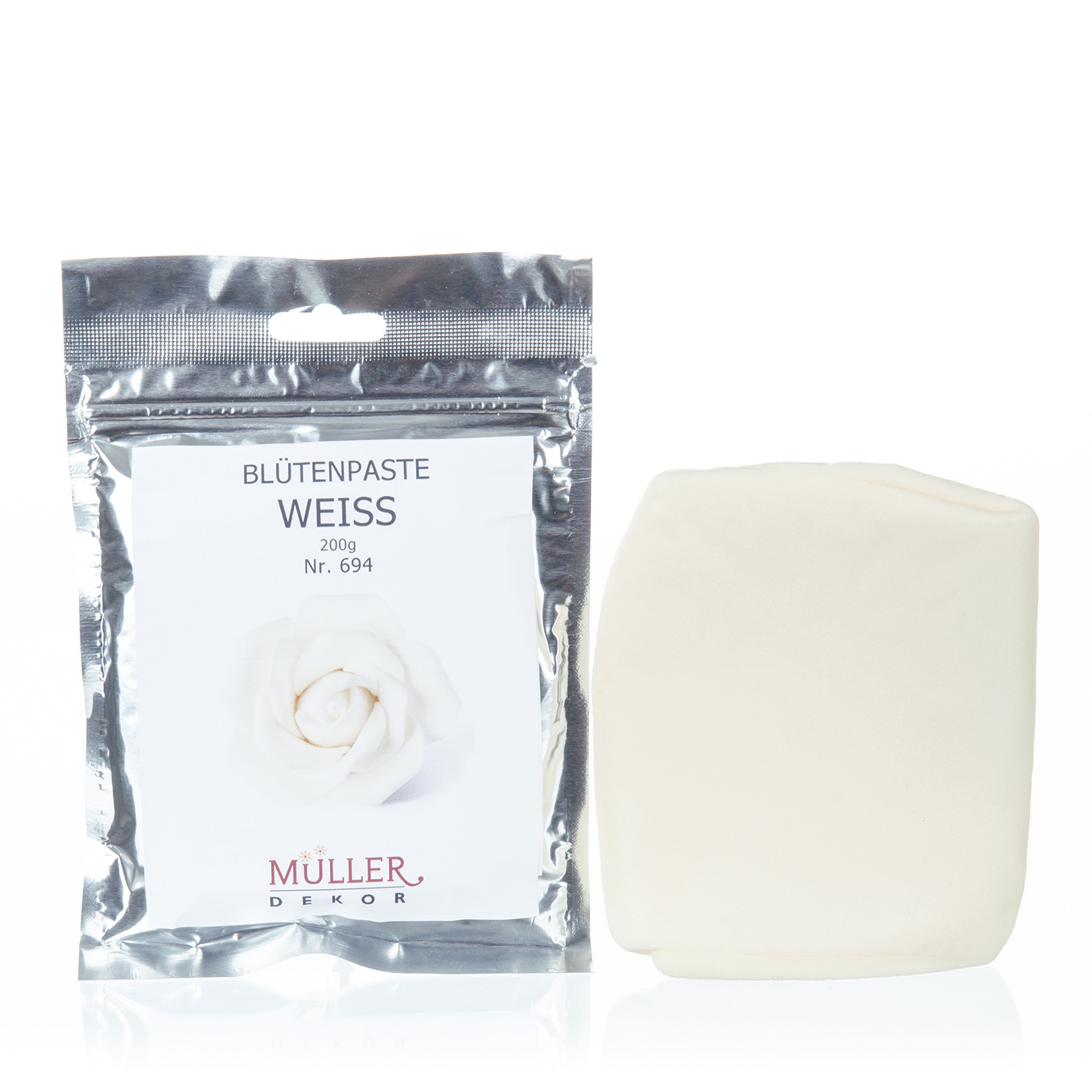 WEISSE BLÜTENPASTE