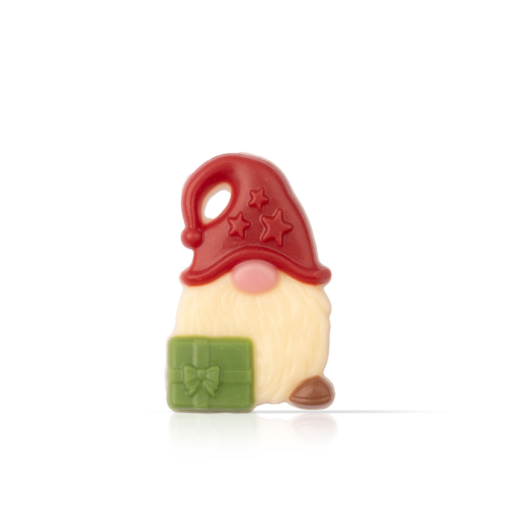 WEIHNACHTS WICHTEL, WEISSE SCHOKOLADE GEFÄRBT