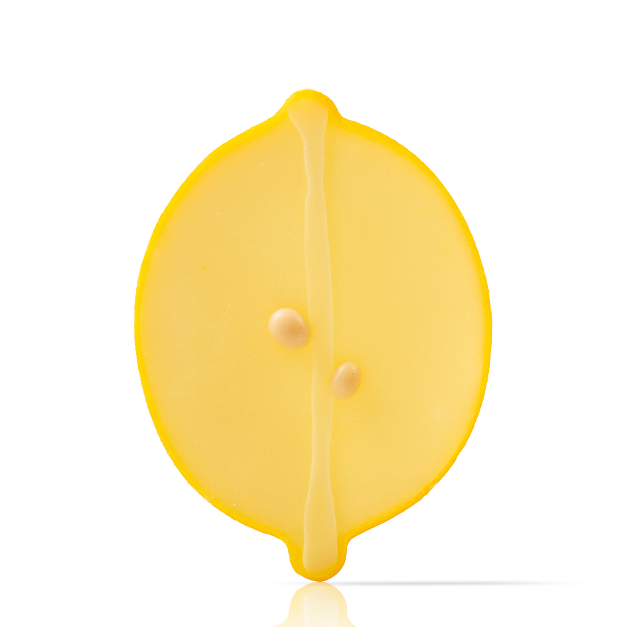 AUFLEGER "ZITRONE", WEISSE SCHOKOLADE GEFÄRBT AUFLEGER "ZITRONE", WEISSE SCHOKOLADE GEFÄRBT