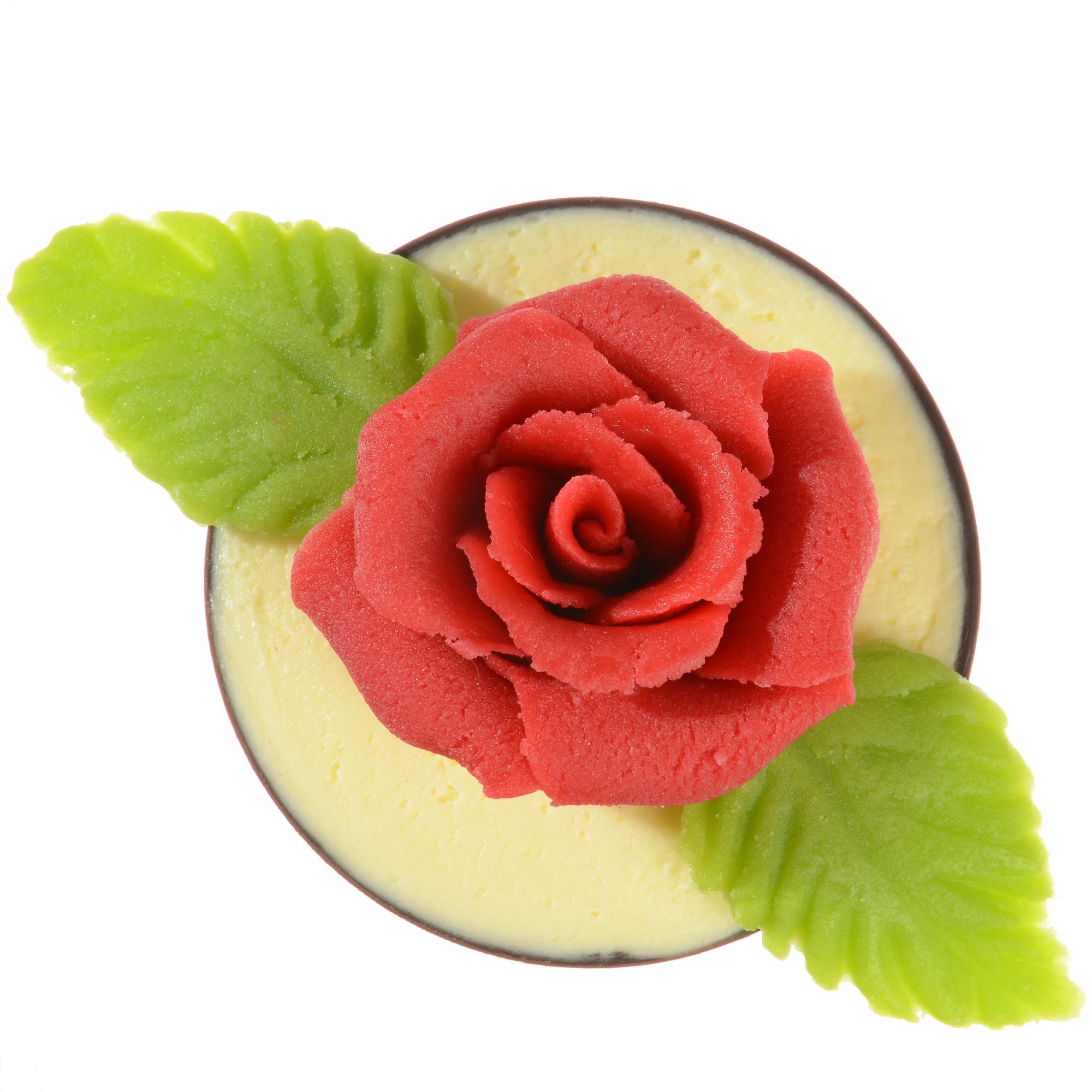 ROTE ROSEN GROSS, MARZIPAN