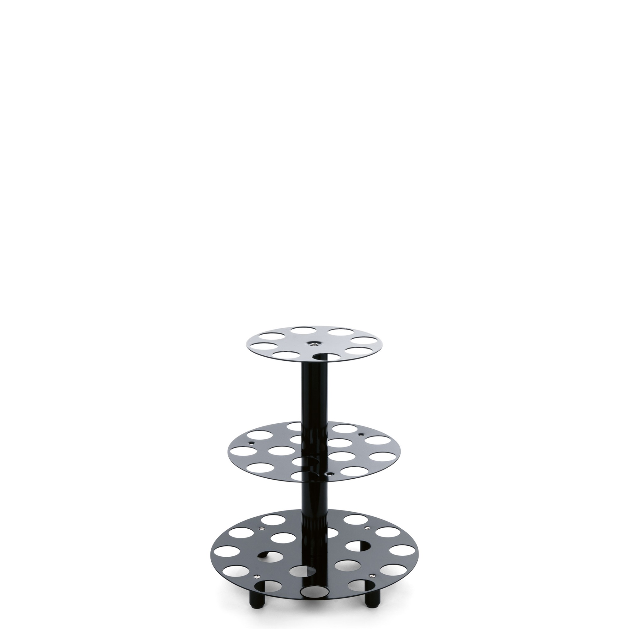 MINI-CUPCAKE TOWER CLASSIC 3 SCHWARZ