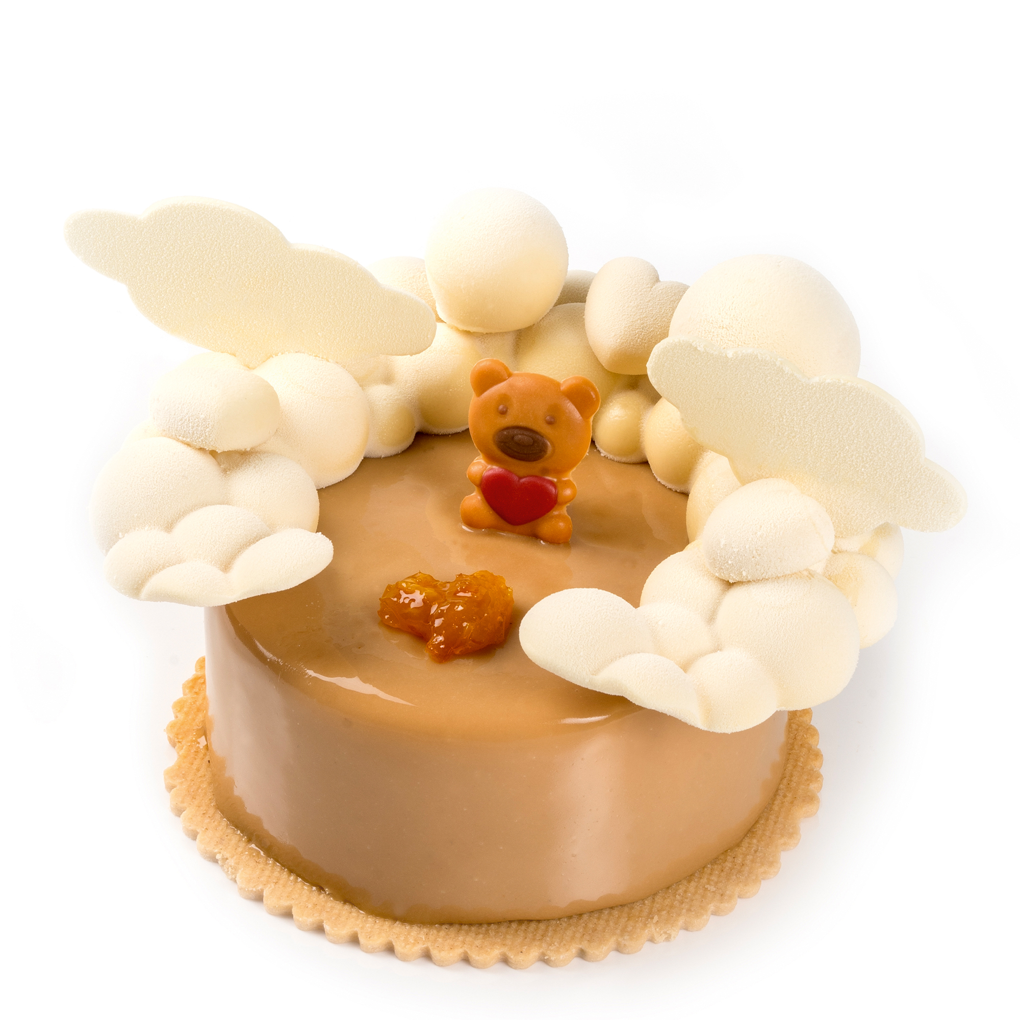 BÄRCHEN MIT HERZ, WEISSE SCHOKOLADE GEFÄRBT BÄRCHEN MIT HERZ, WEISSE SCHOKOLADE GEFÄRBT