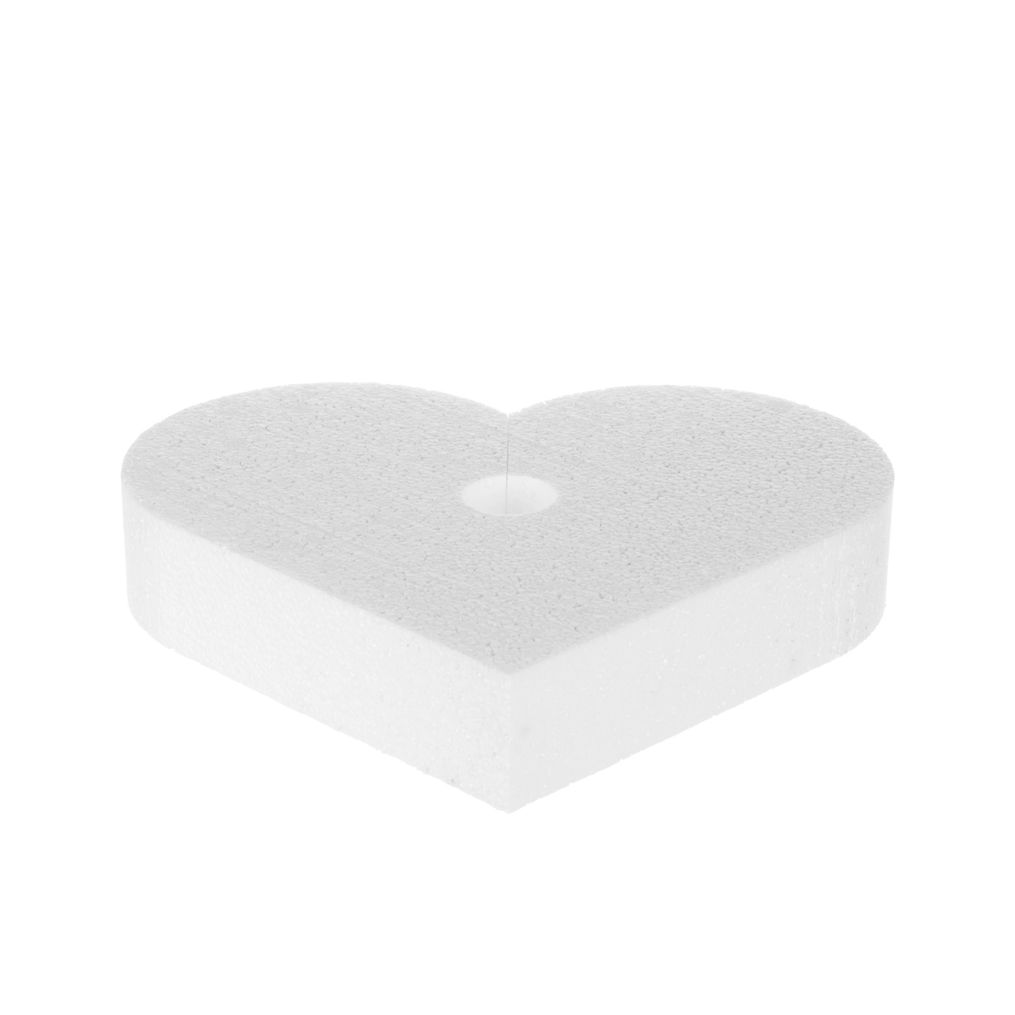 TORTENKERN HERZFÖRMIG HÖHE 8 CM, BREITE 44 CM TORTENKERN HERZFÖRMIG HÖHE 8 CM, BREITE 44 CM