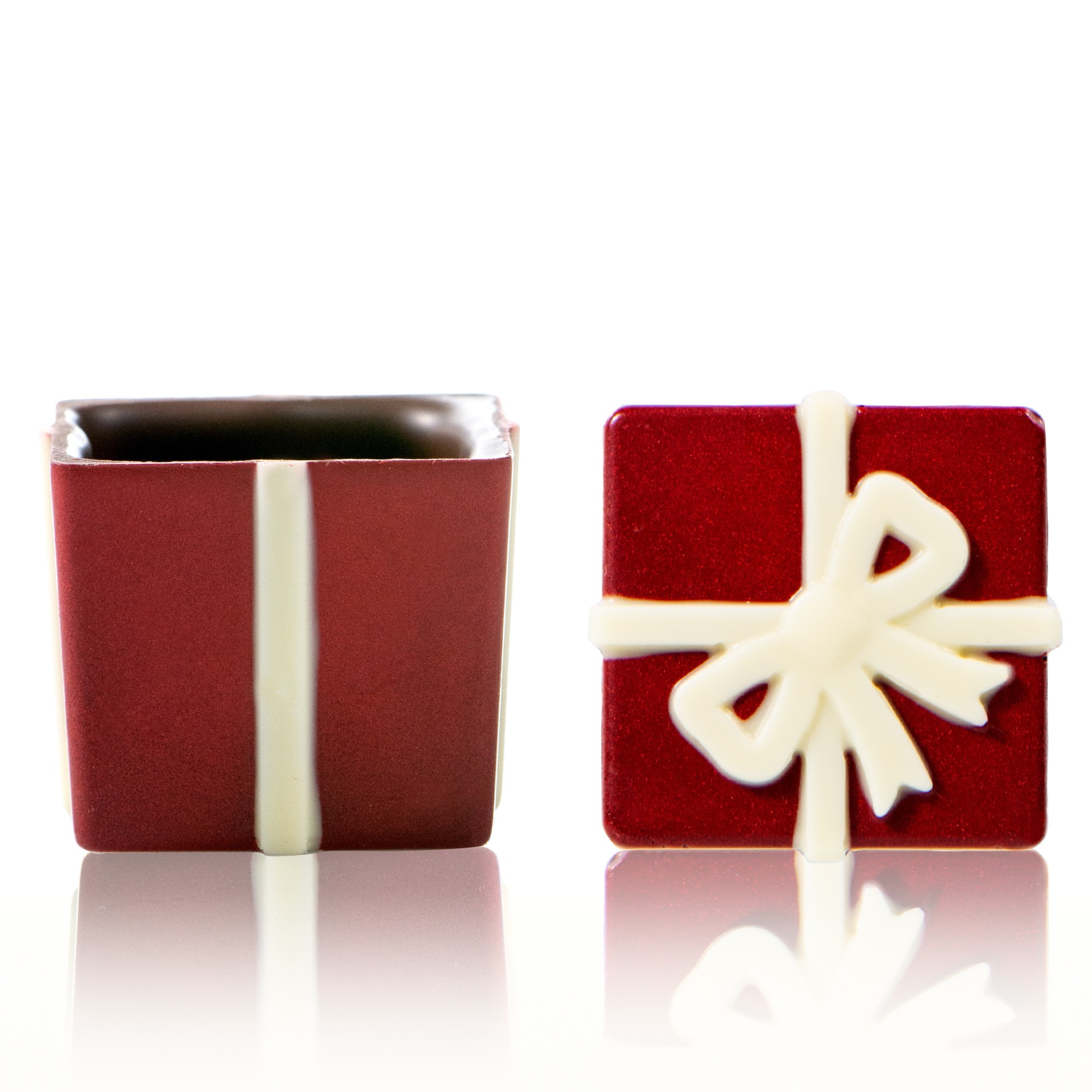 PRÄSENT BOXEN MIT DECKEL, DUNKLE SCHOKOLADE GEFÄRBT PRÄSENT BOXEN MIT DECKEL, DUNKLE SCHOKOLADE GEFÄRBT