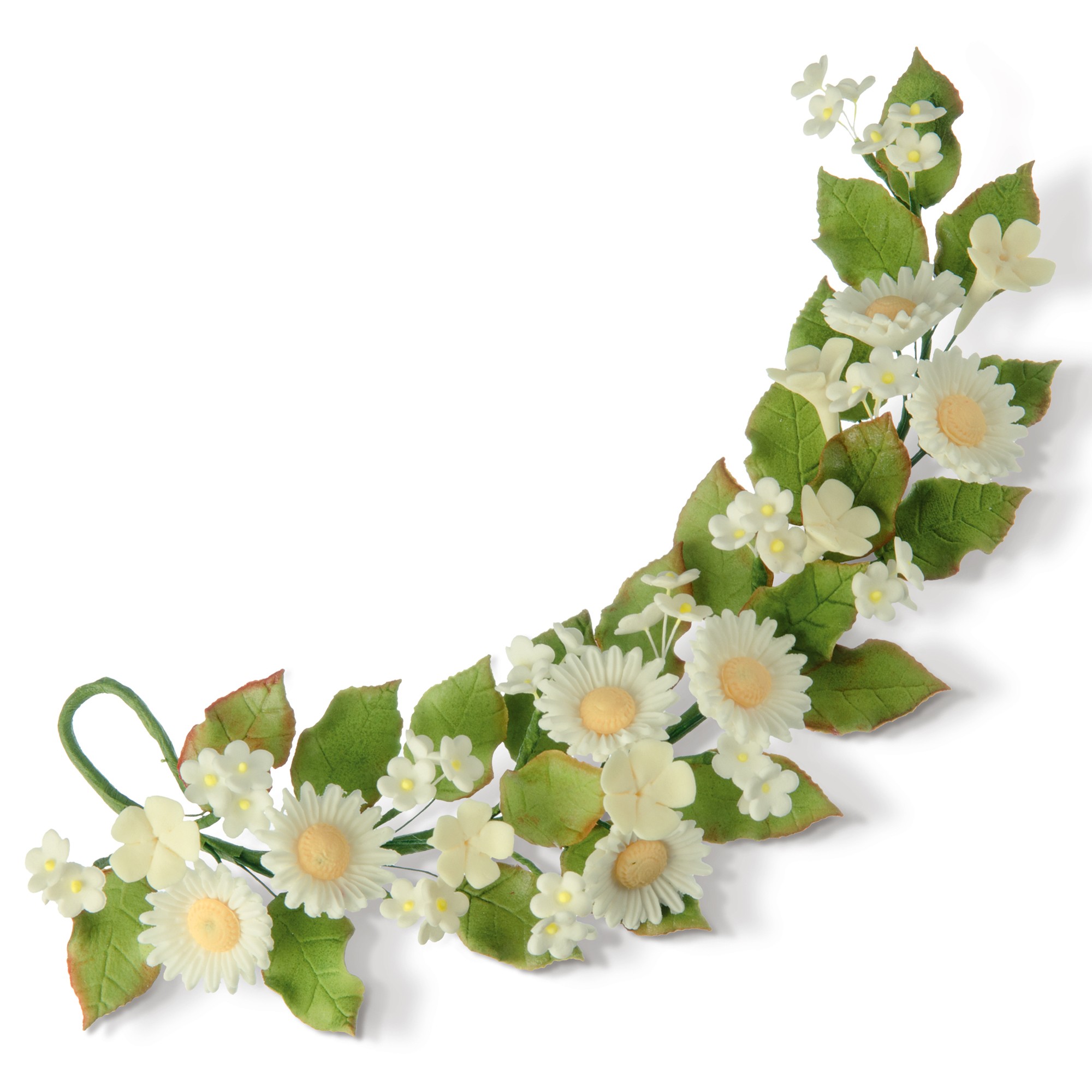 GÄNSEBLÜMCHEN-GIRLANDE, TRAGANT GÄNSEBLÜMCHEN-GIRLANDE, TRAGANT