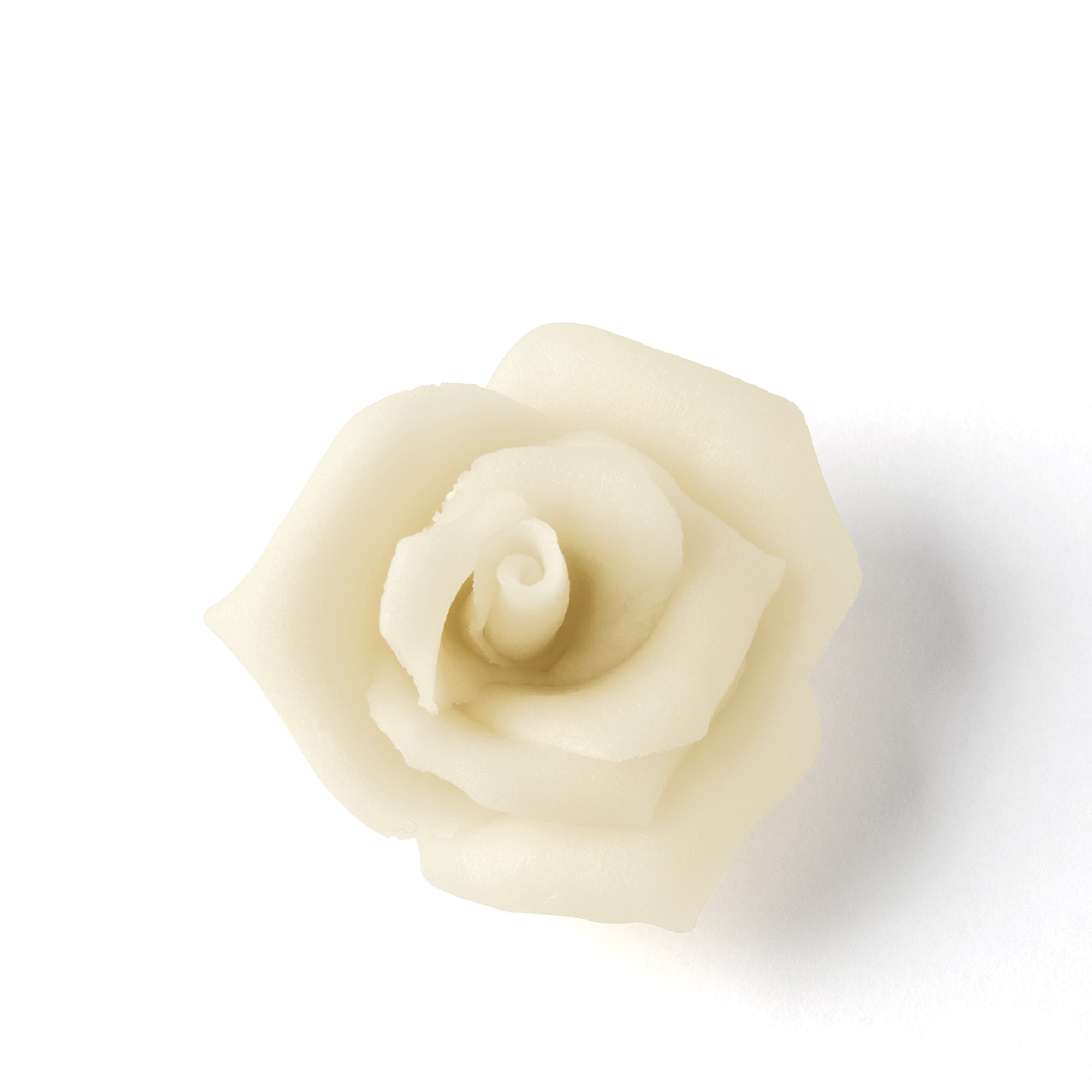 WEISSE ROSEN MITTELGROSS, MARZIPAN