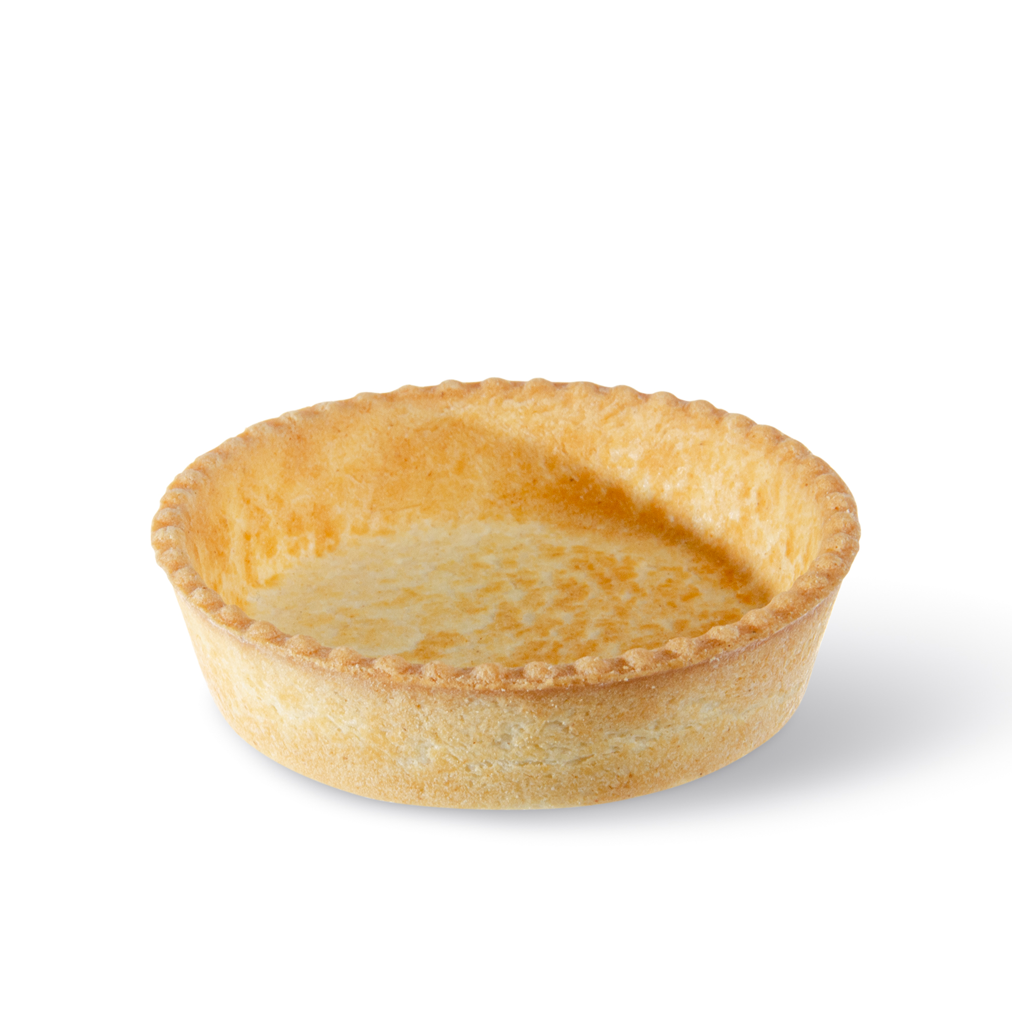 MITTELGROSSE TARTLETS MIT SCHRÄGEM RAND, MÜRBTEIG MIT PFLANZENFETT
