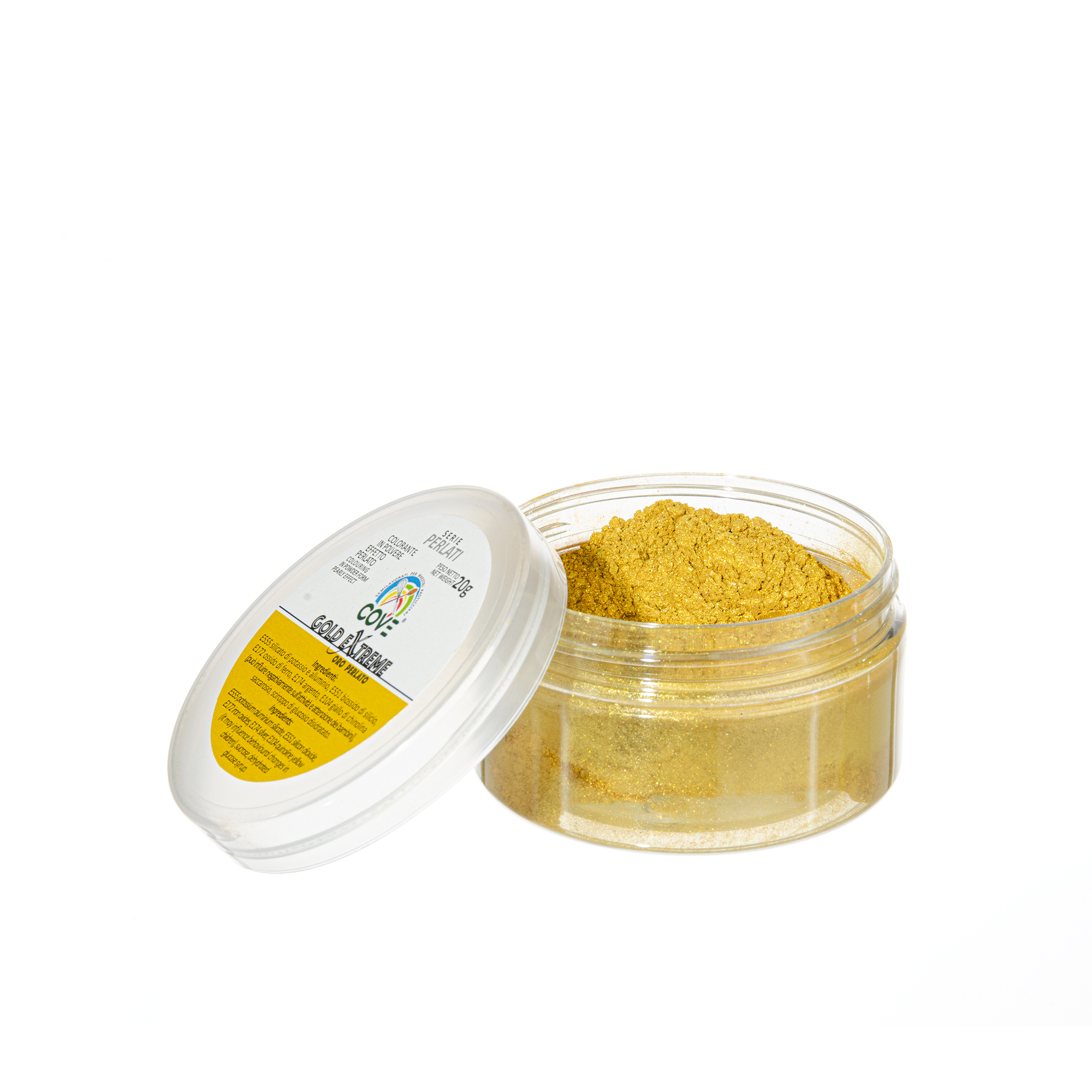 GOLD METALLIC LEBENSMITTELFARBE IN PULVERFORM